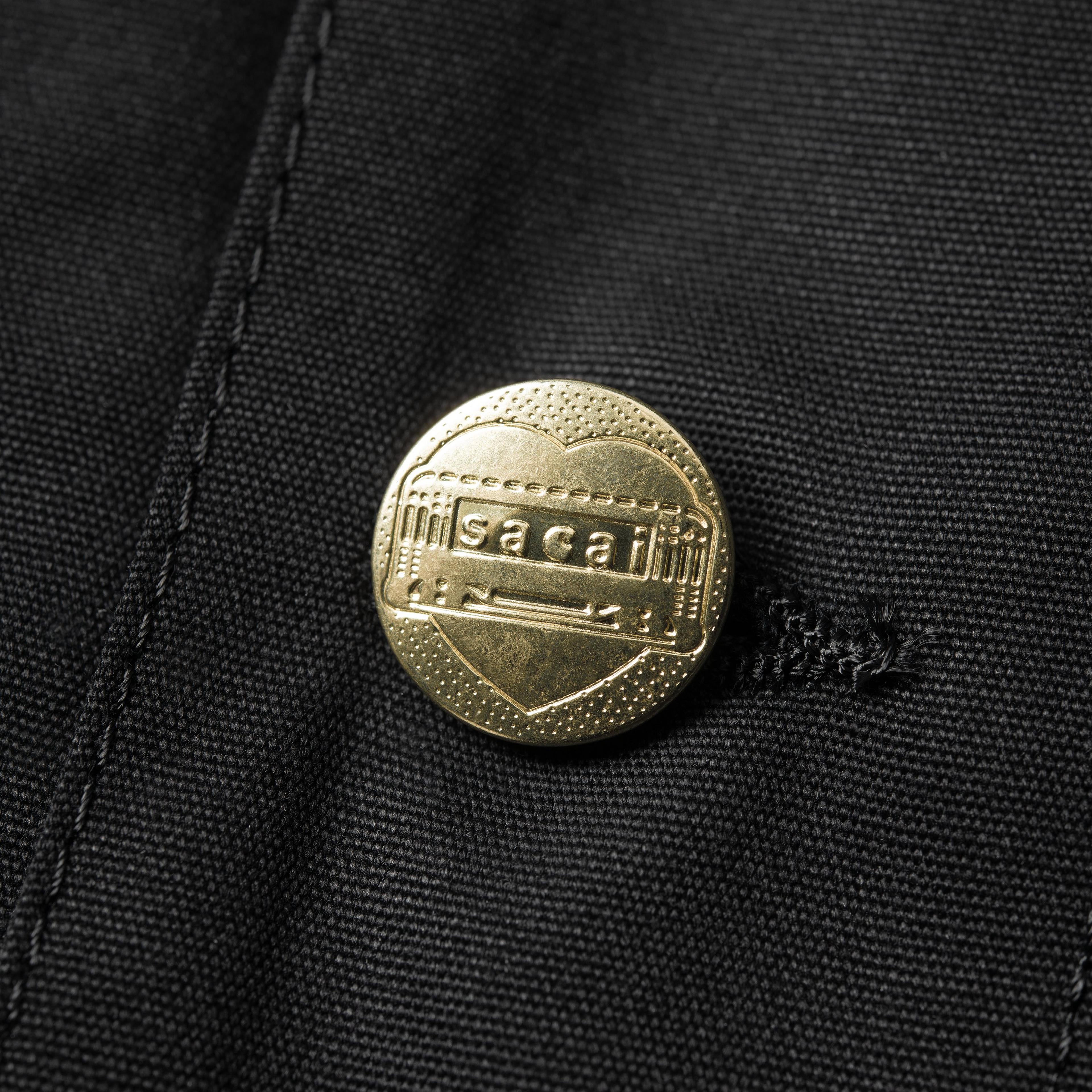 Carhartt WIP sacai x Carhartt WIP Duck Shirt, Sacai Black