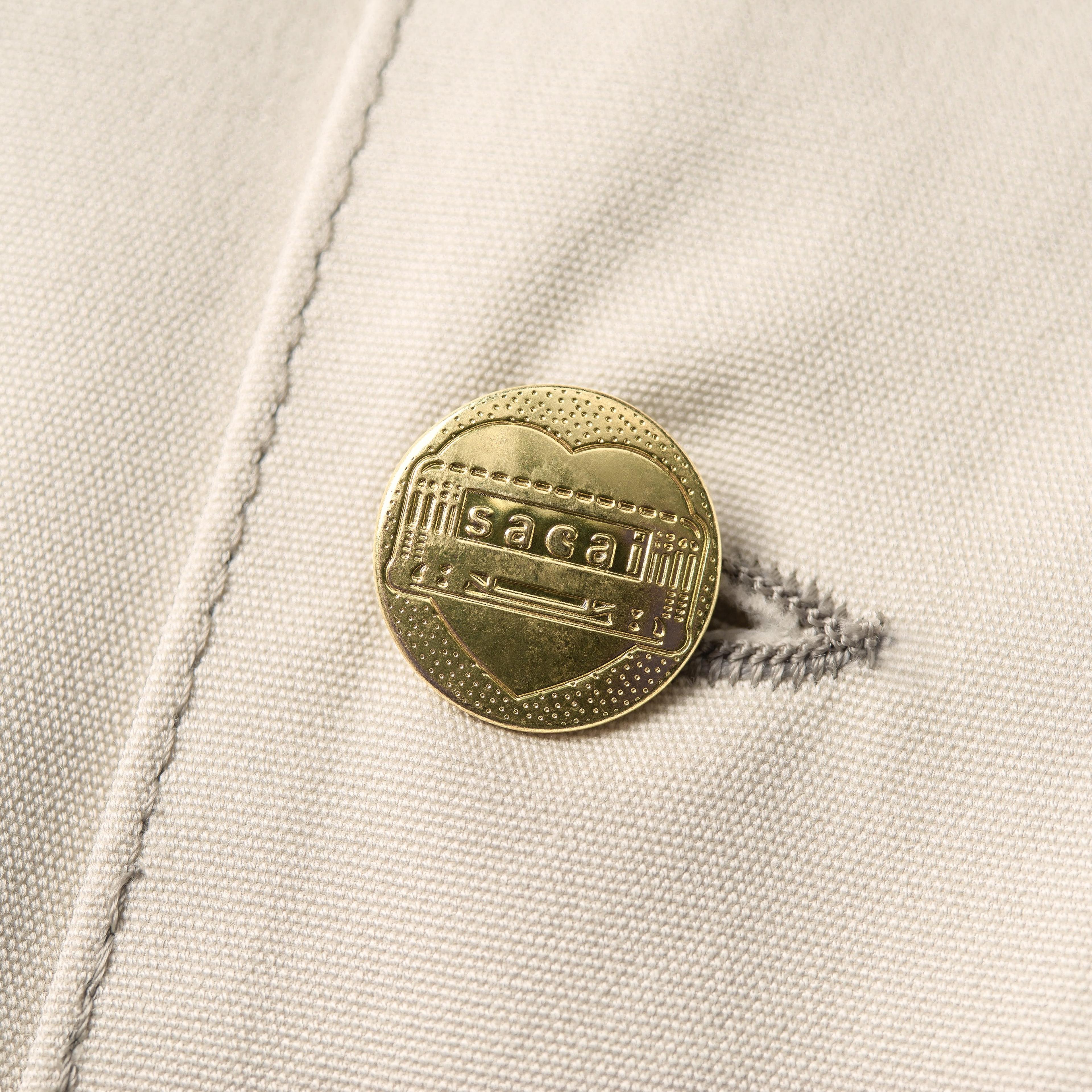 Carhartt WIP sacai x Carhartt WIP Duck Shirt, Sacai Ivory