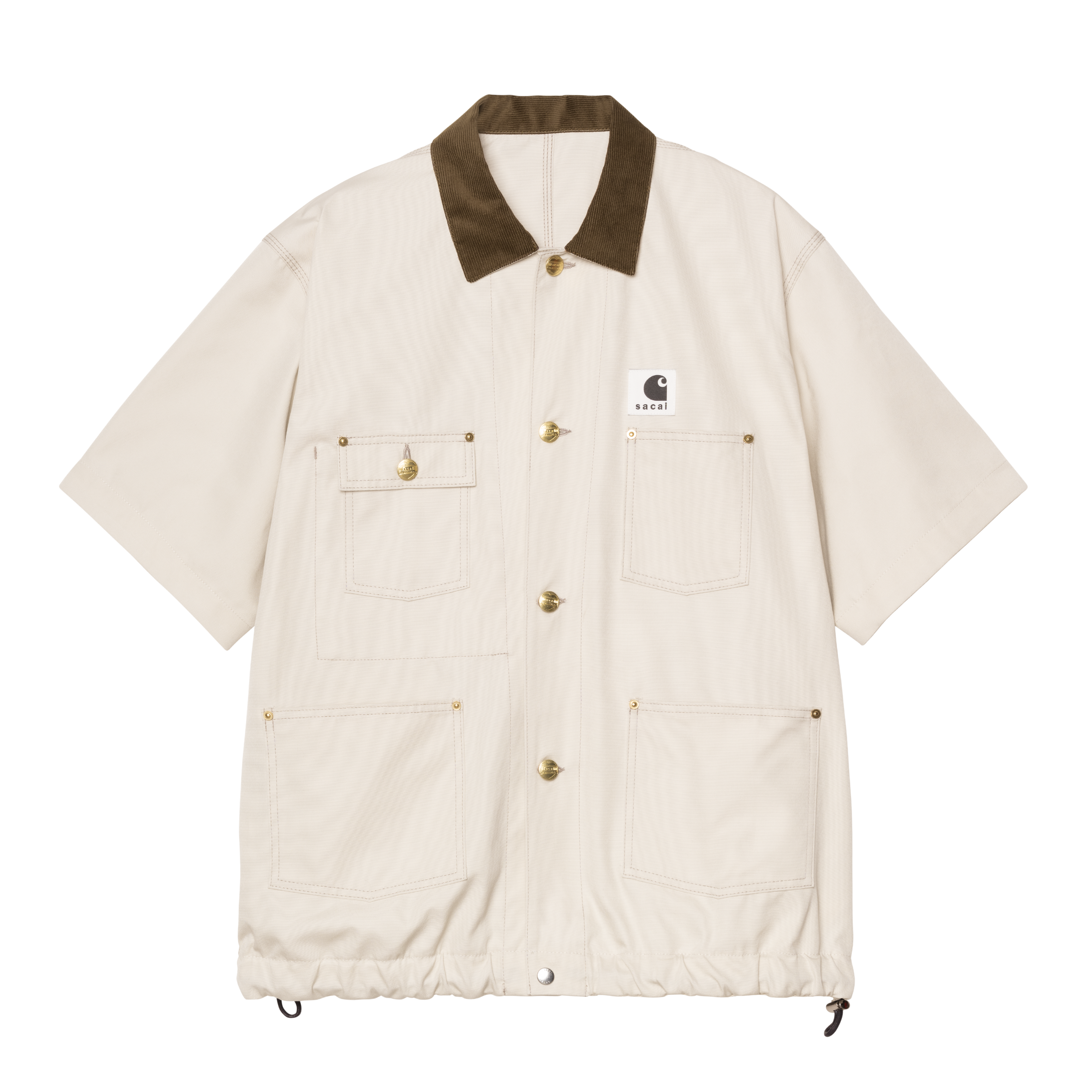 Carhartt WIP sacai x Carhartt WIP Duck Shirt, Sacai Ivory