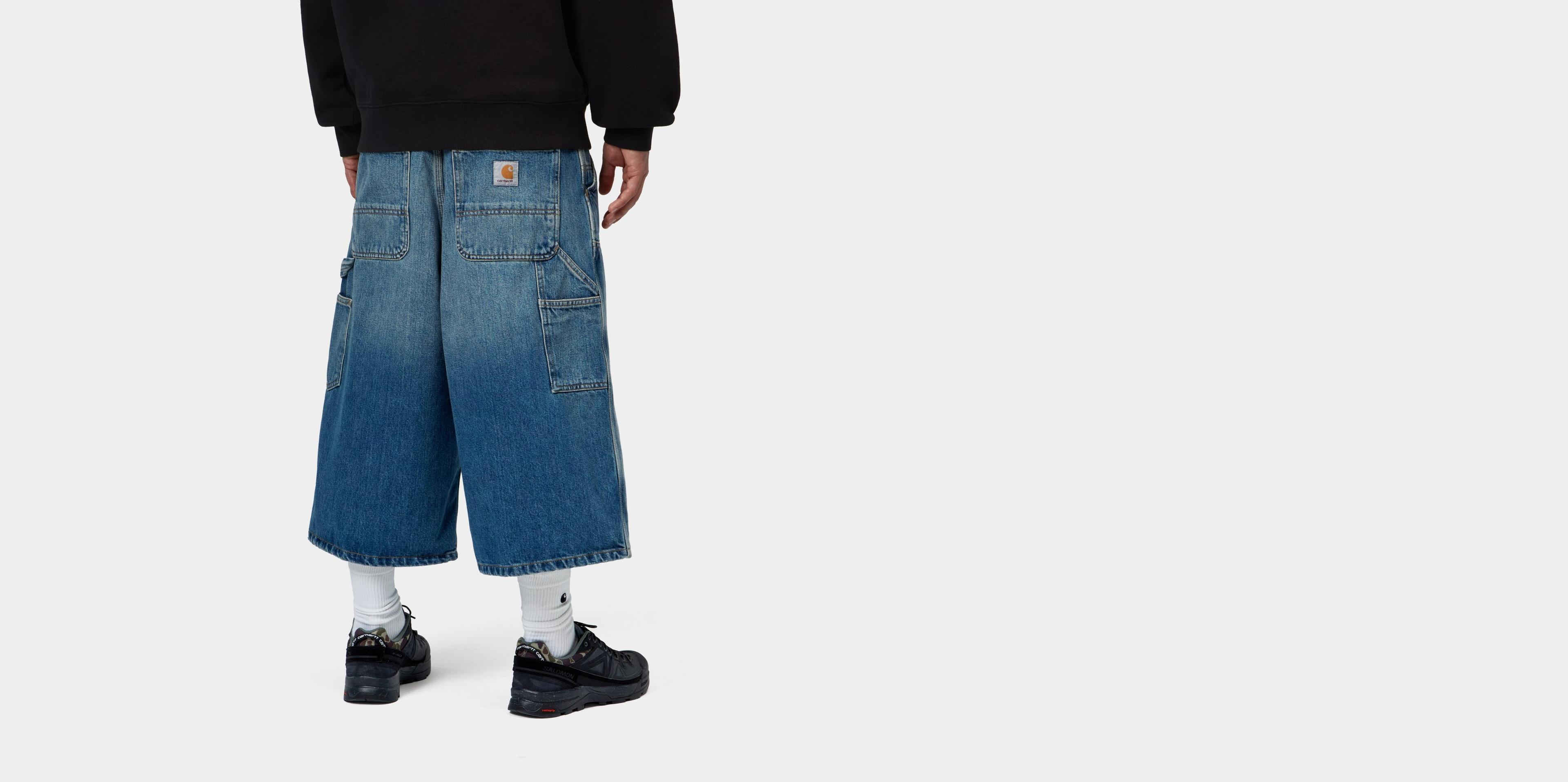 Carhartt WIP OG Double Knee Short (Long), Blue | Official Online Store