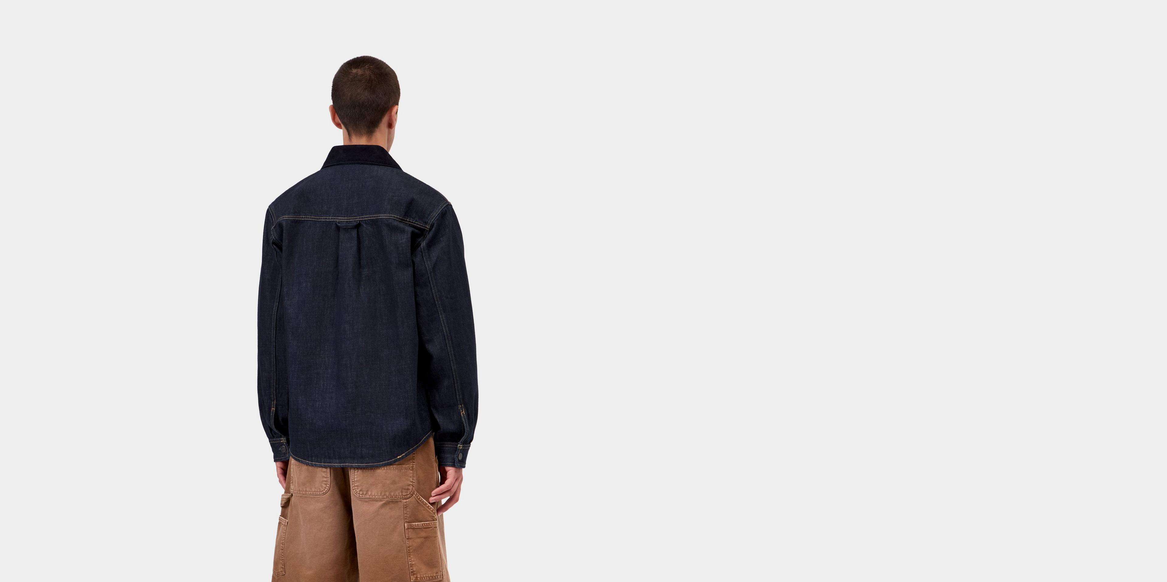 Carhartt WIP Oakland Shirt Jac, Blue / Dark Navy | Official Online