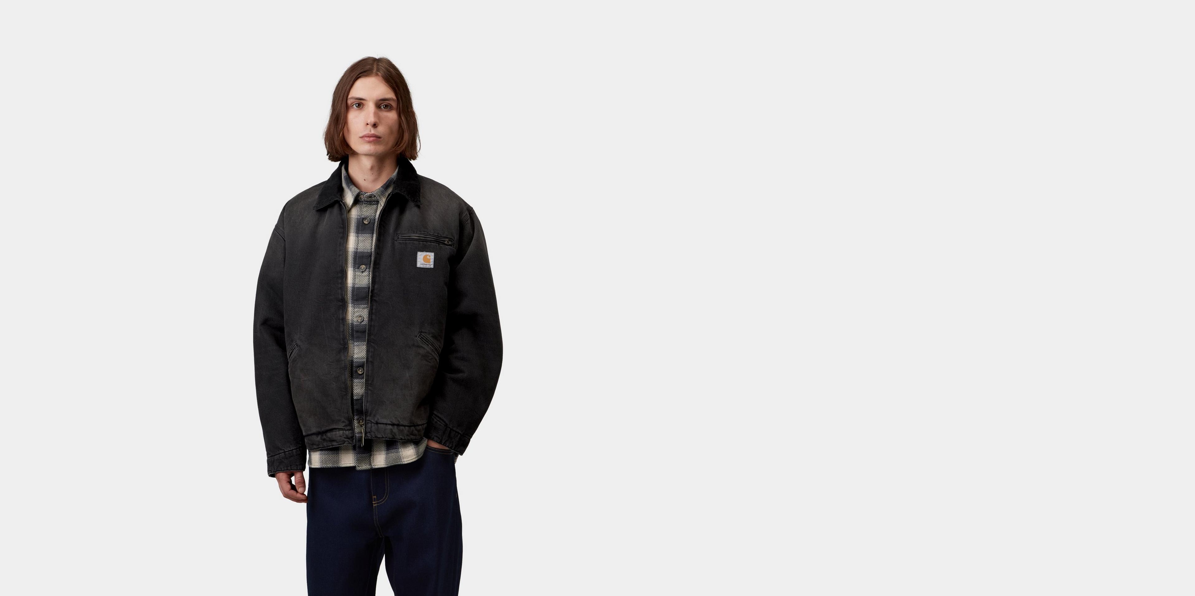 Carhartt WIP OG Detroit Jacket, Black / Black | Official Online Store