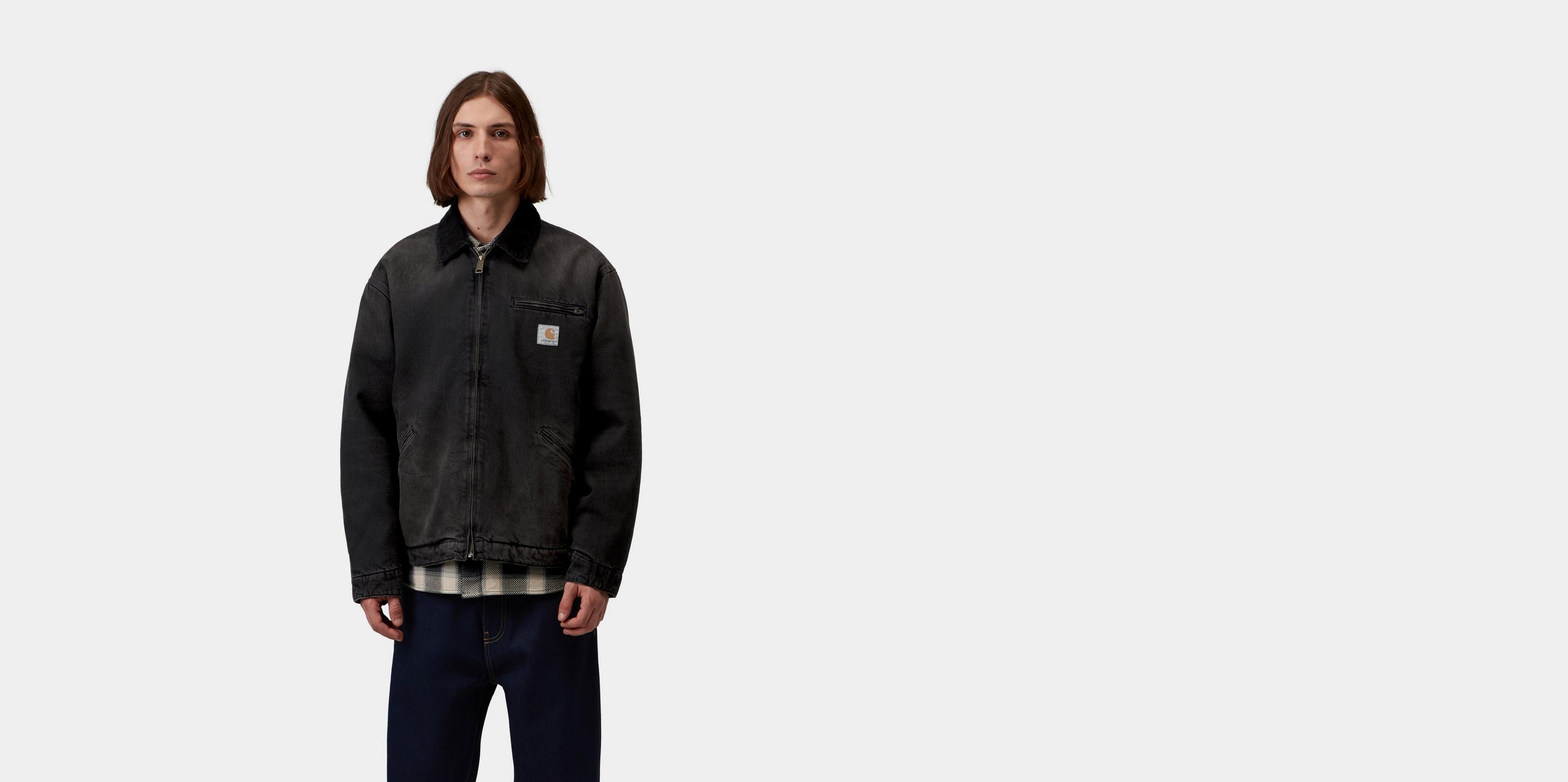 Carhartt WIP OG Detroit Jacket, Black / Black | Official Online Store