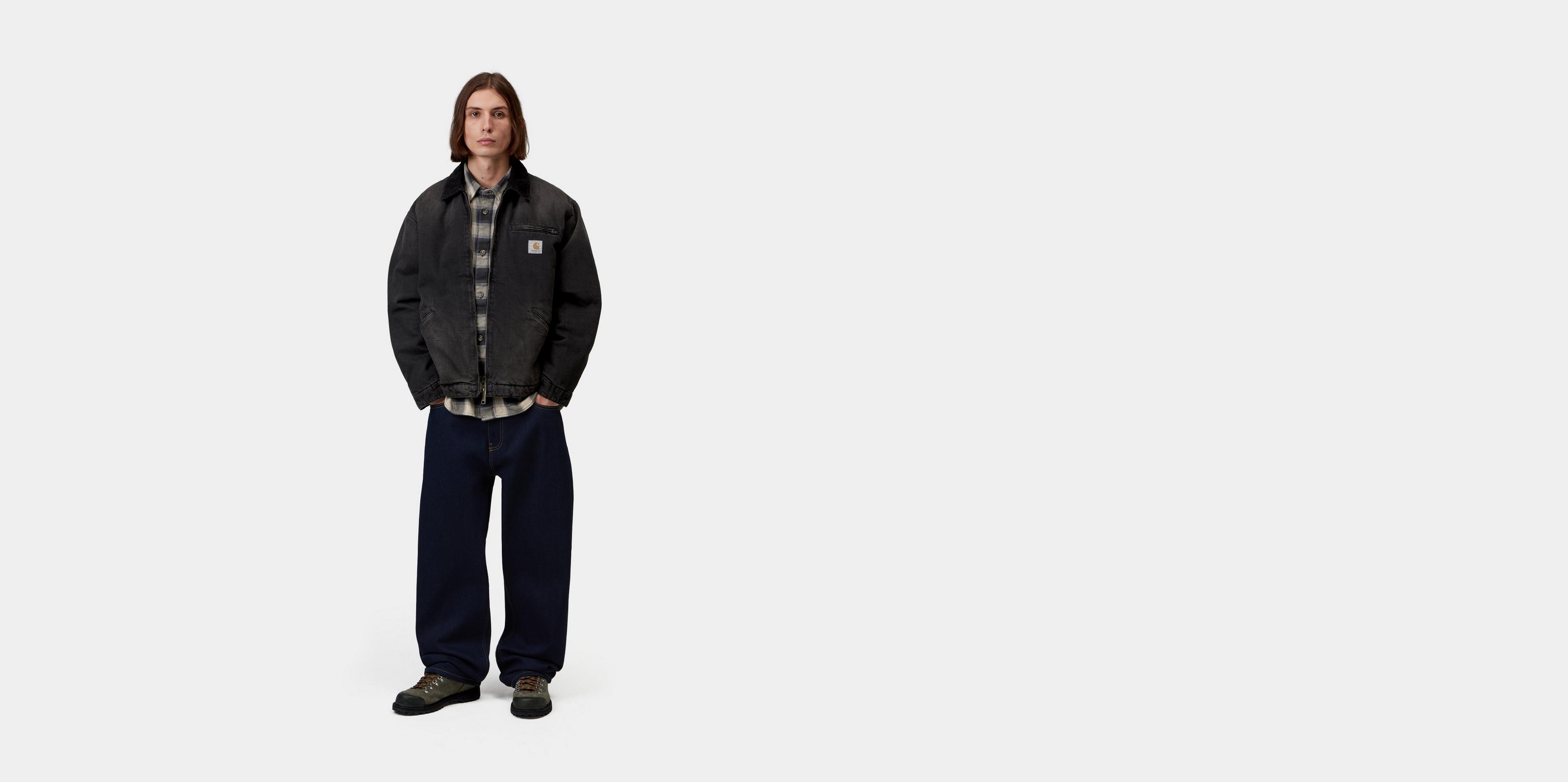 Carhartt WIP OG Detroit Jacket, Black / Black | Official Online Store