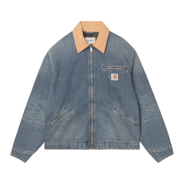 OG Detroit Jacket Blue / Dusty H Brown old used wash