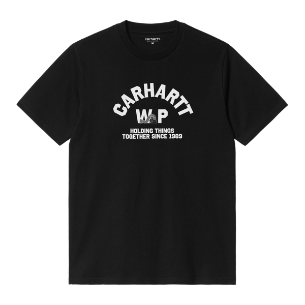 S/S Column T-Shirt Black