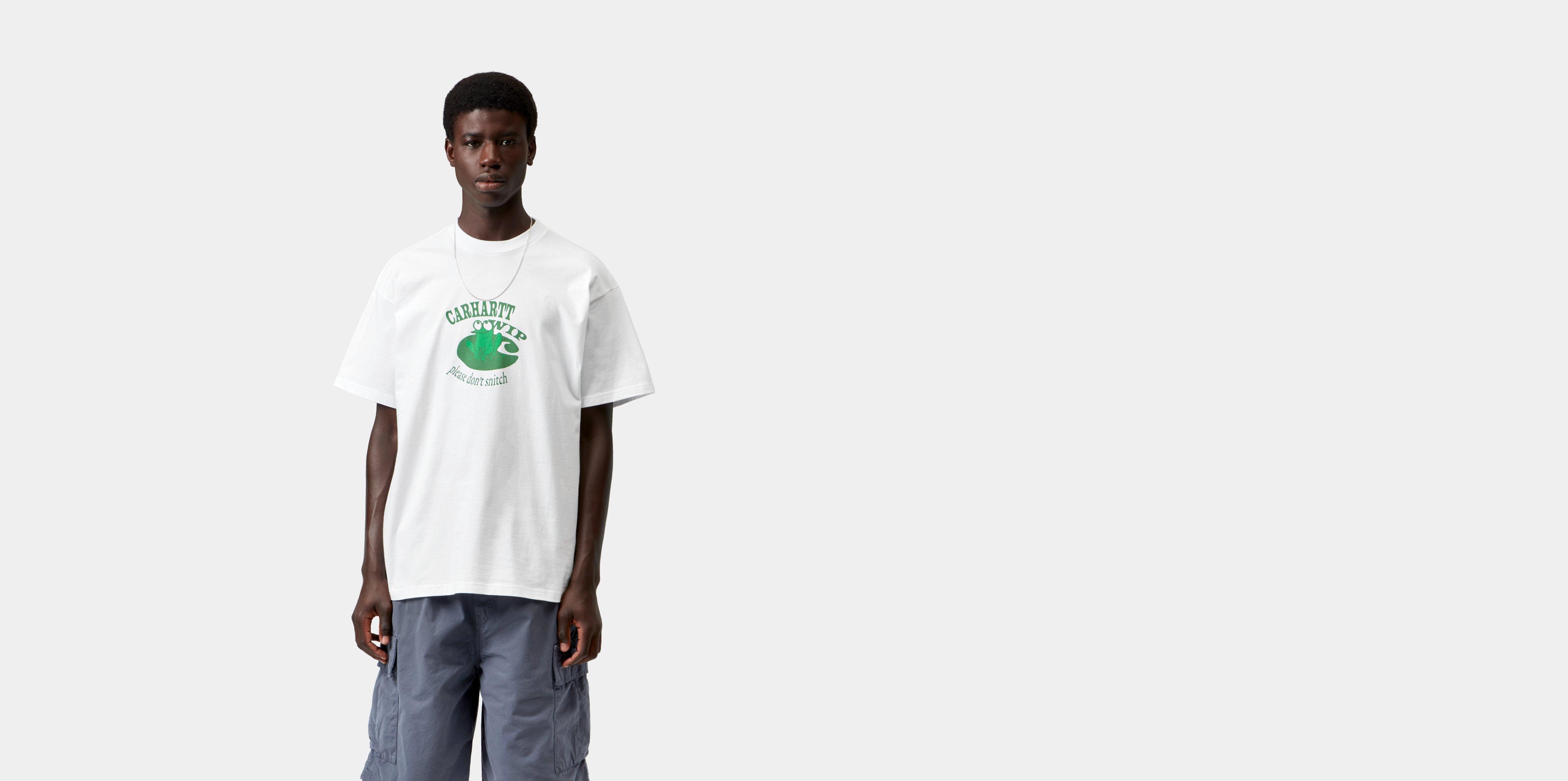 Carhartt WIP S/S Don’t Snitch T-Shirt | white | S | Men