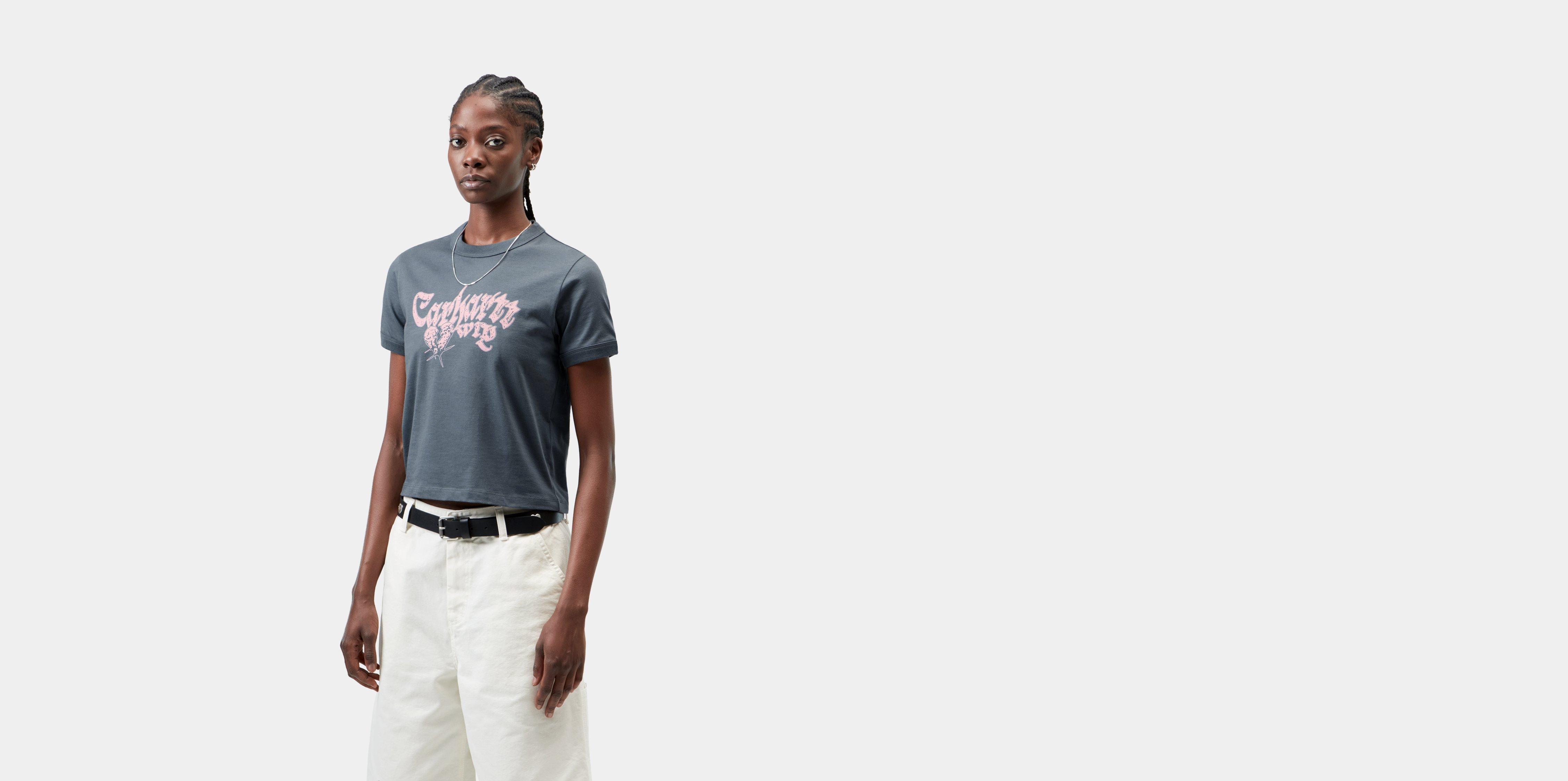 Carhartt WIP Women’s S/S Disenchant Ringer T-Shirt | black | M | Women