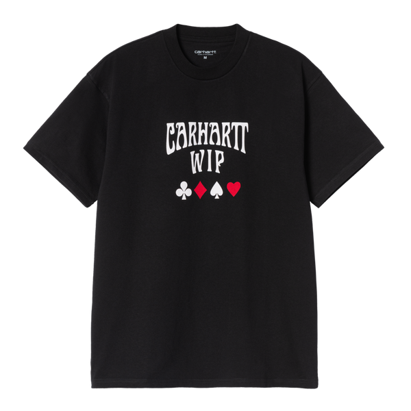 S/S Deck Script T-Shirt Black