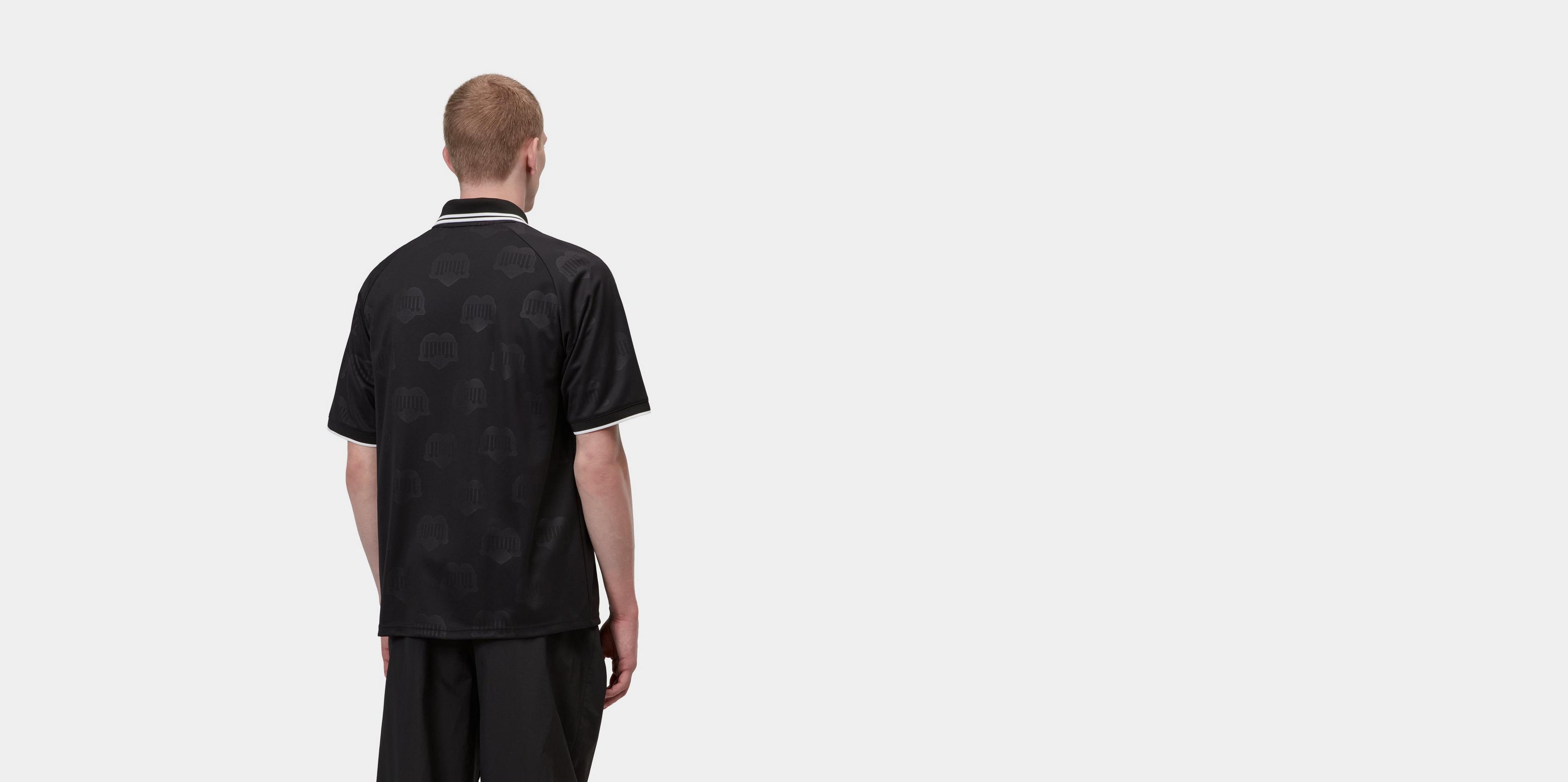 Carhartt WIP S/S Terrace Football T-Shirt, Heart Train Jacquard