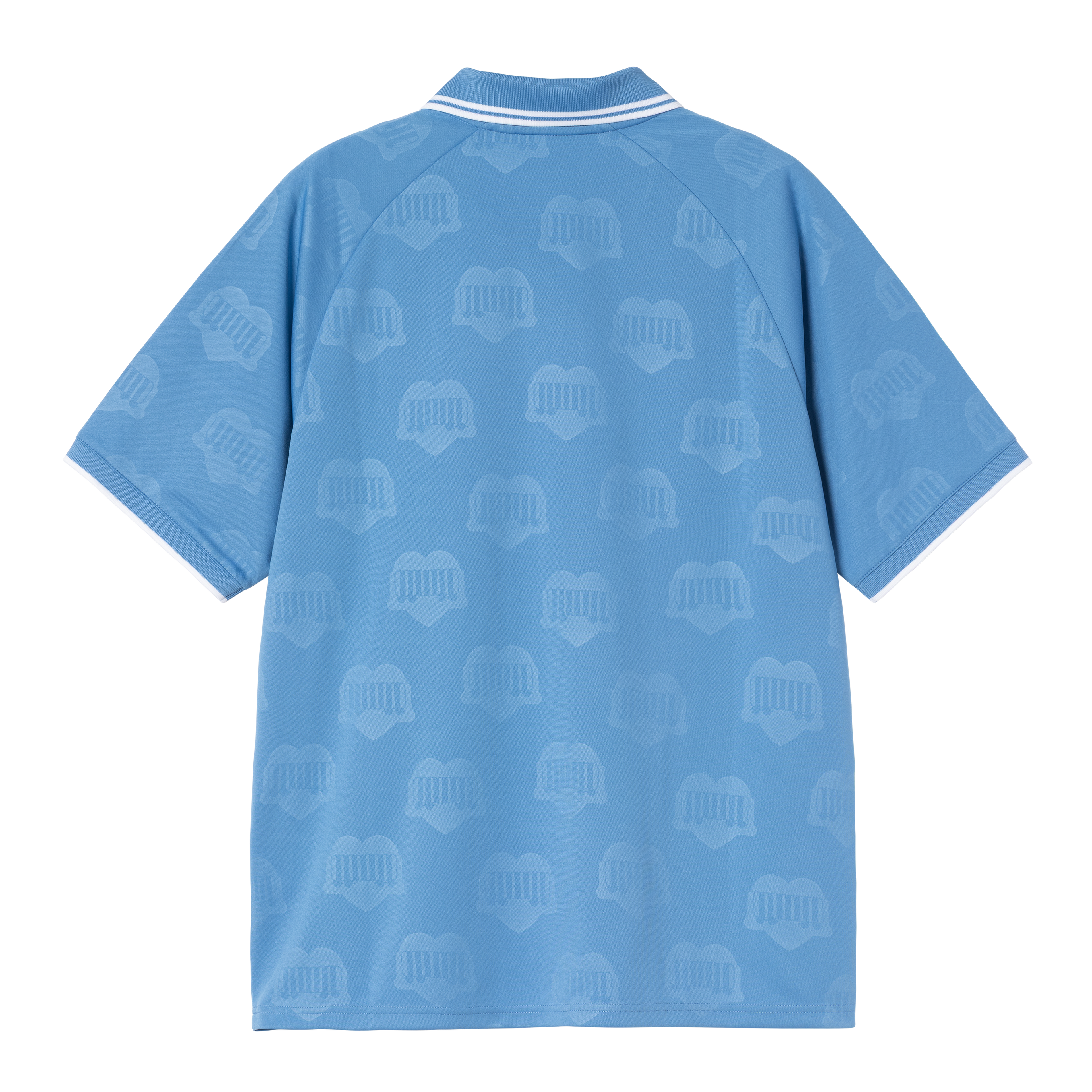 Carhartt WIP S/S Terrace Football T-Shirt, Heart Train Jacquard