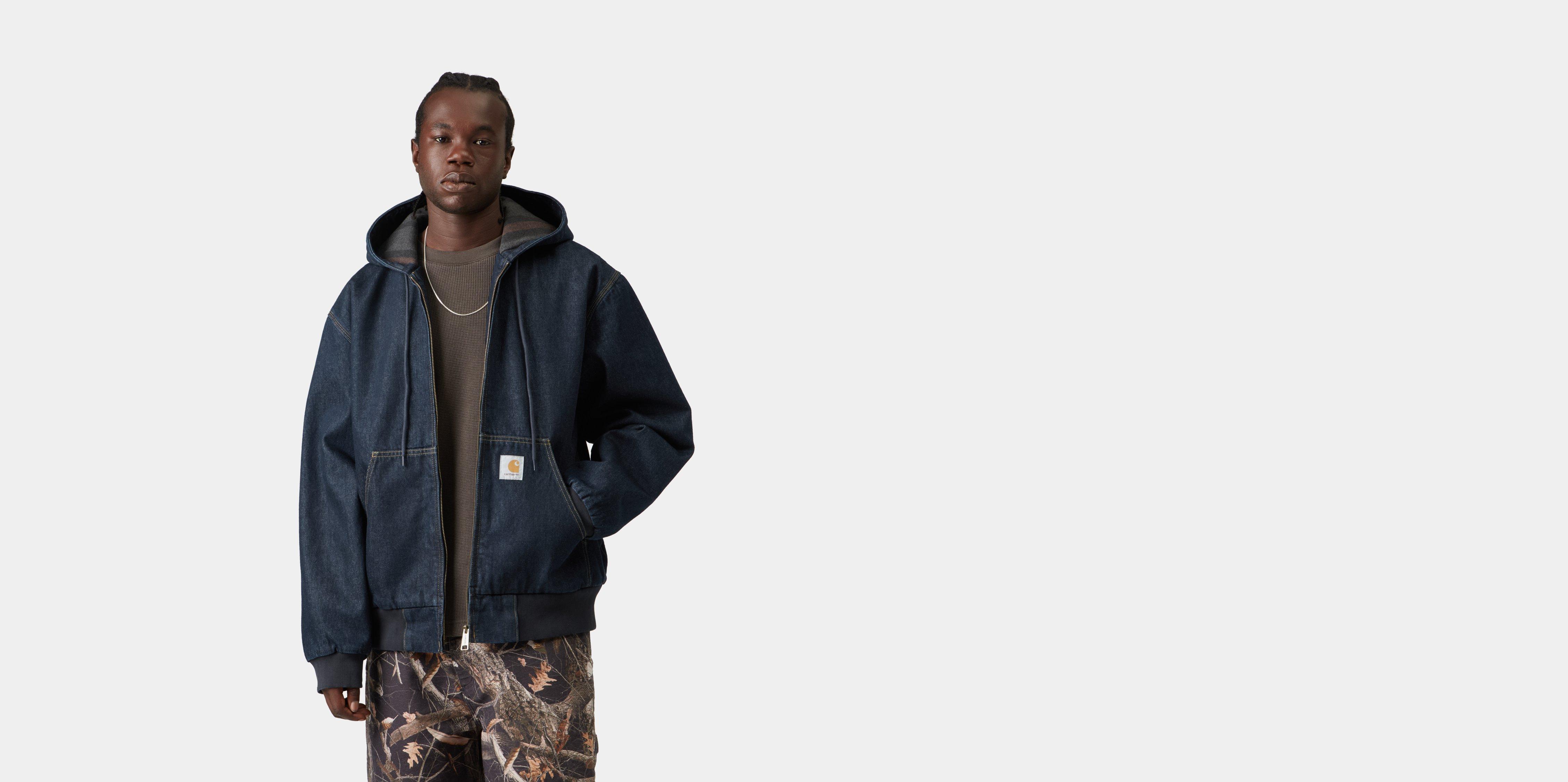 Carhartt WIP OG Active Jacket Blue rinsed | XL | Men