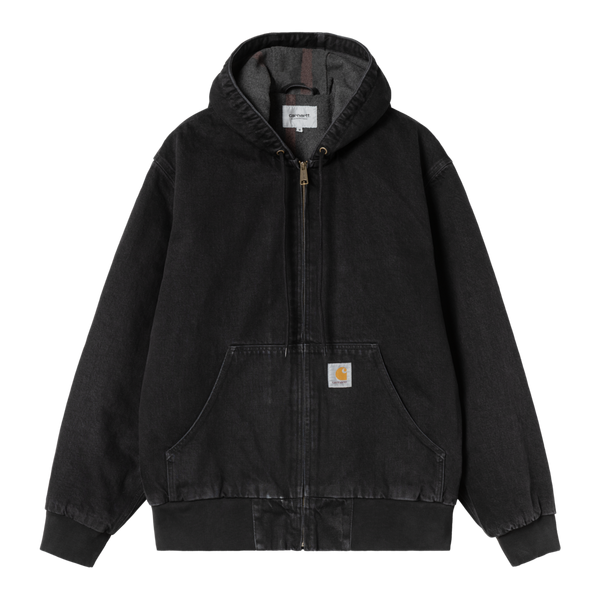 OG Active Jacket Black stone washed