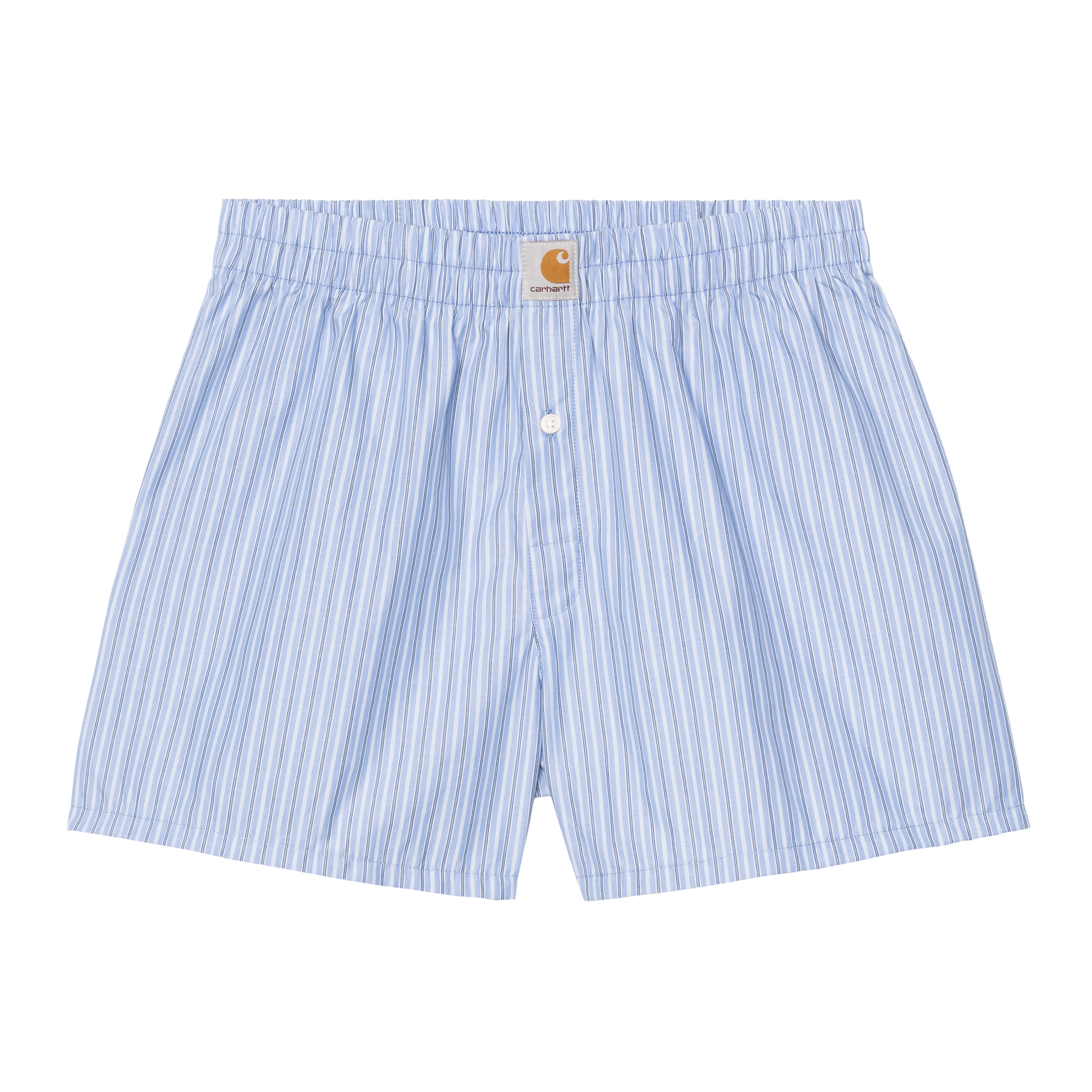 Carhartt WIP Cotton Boxer Keene Stripe, Curacao | blue | XXL | Men