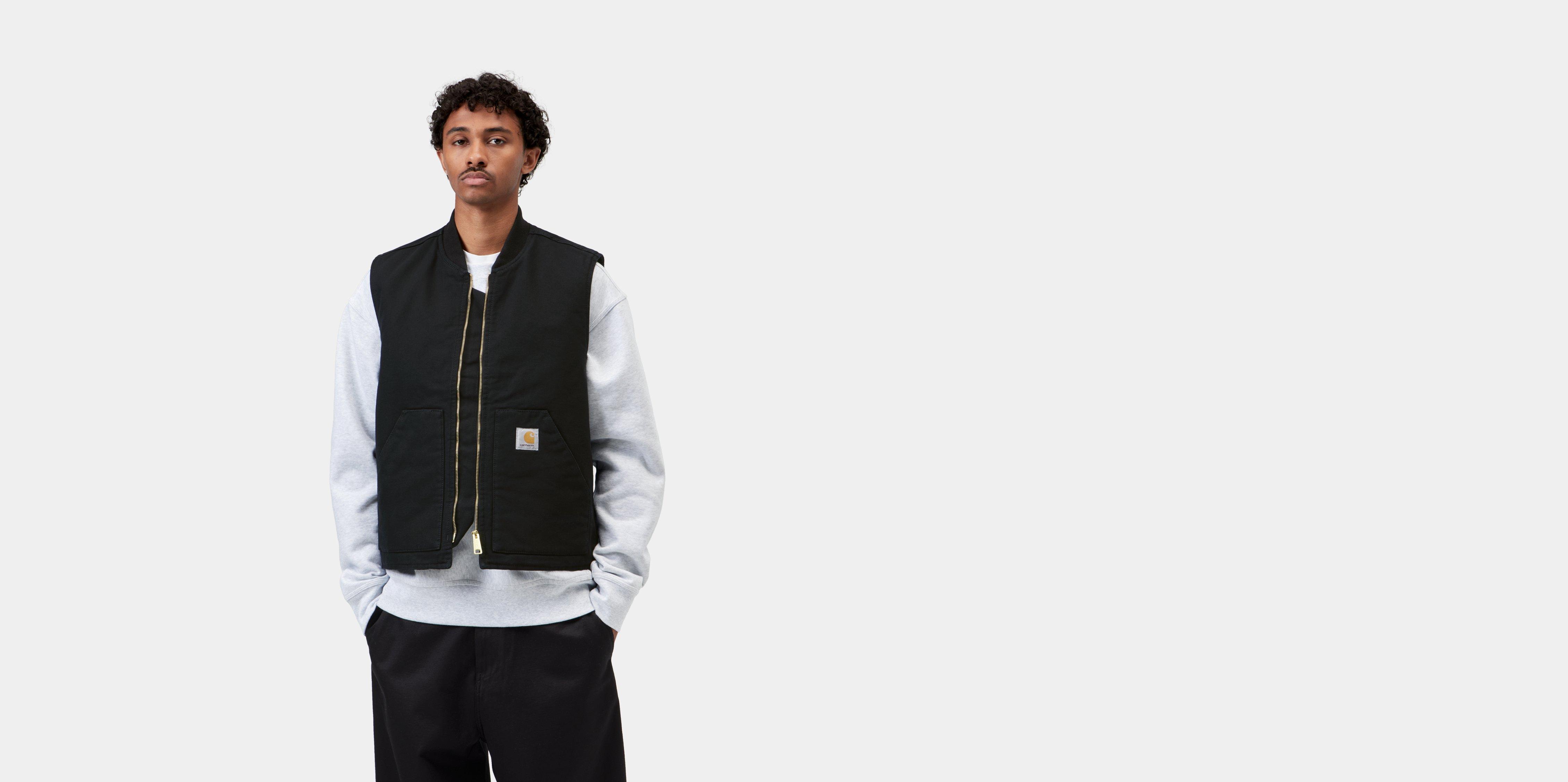 Carhartt WIP Classic Vest Black rinsed | XXL | Men