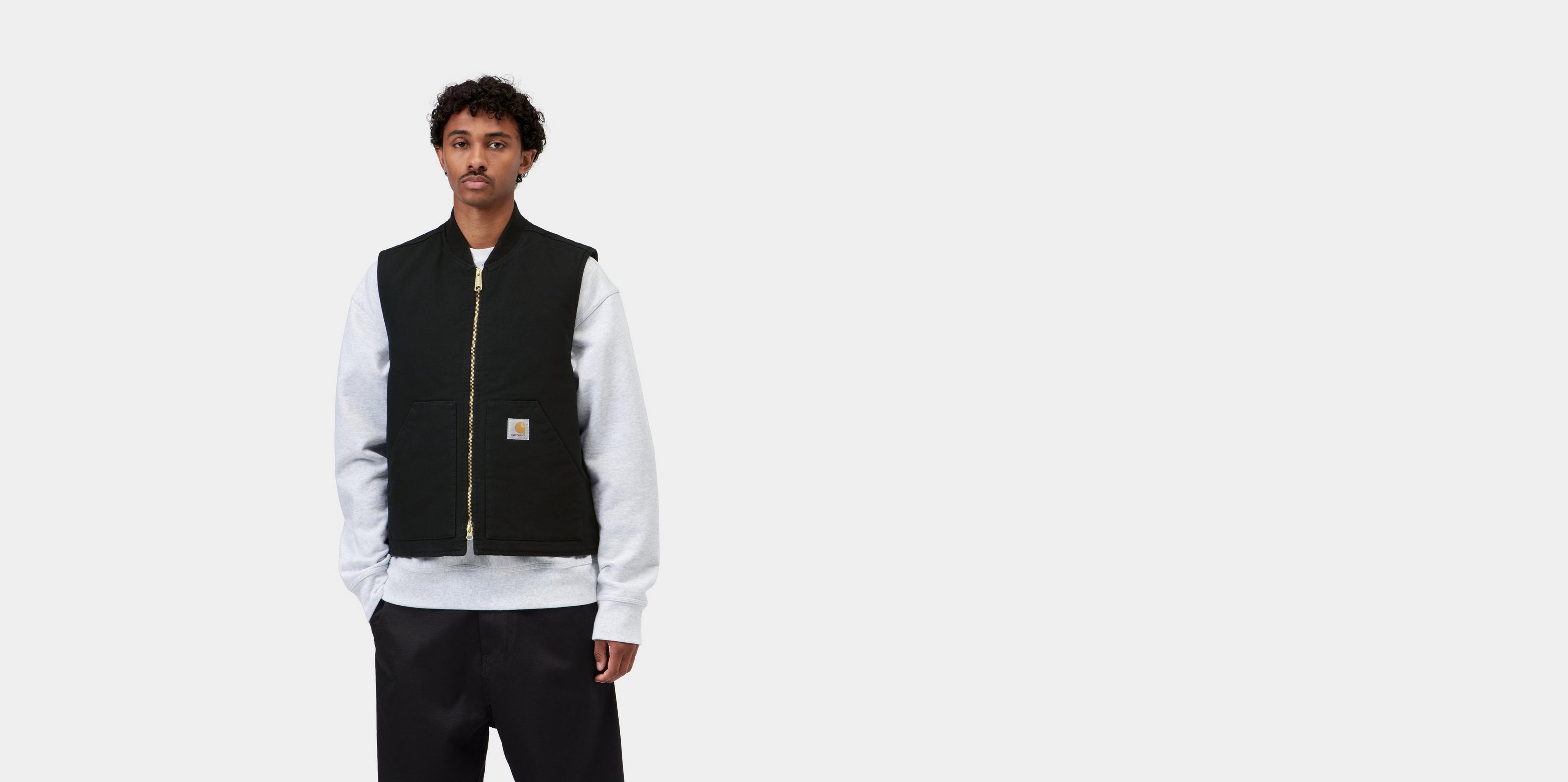 CARHARTT WIP CLASSIC VEST カーハート Carhartt WIP Classic Vest, Black | Official Online Store