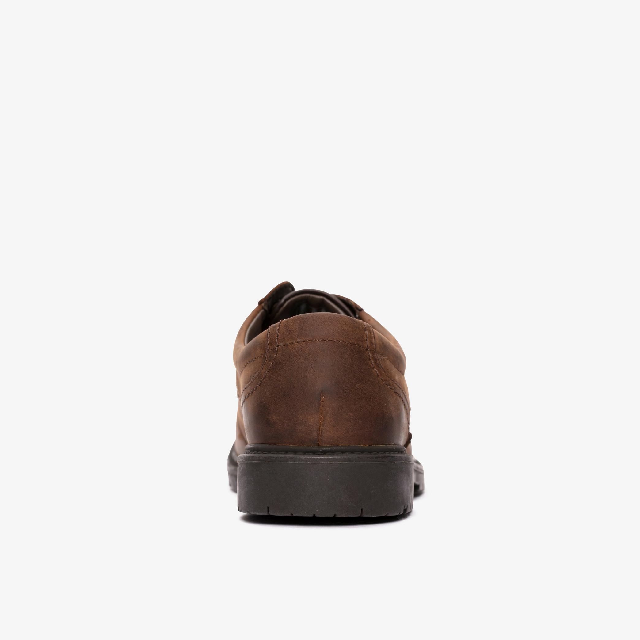 Lane Stride Brown Leather Shoes, view 5 of 6