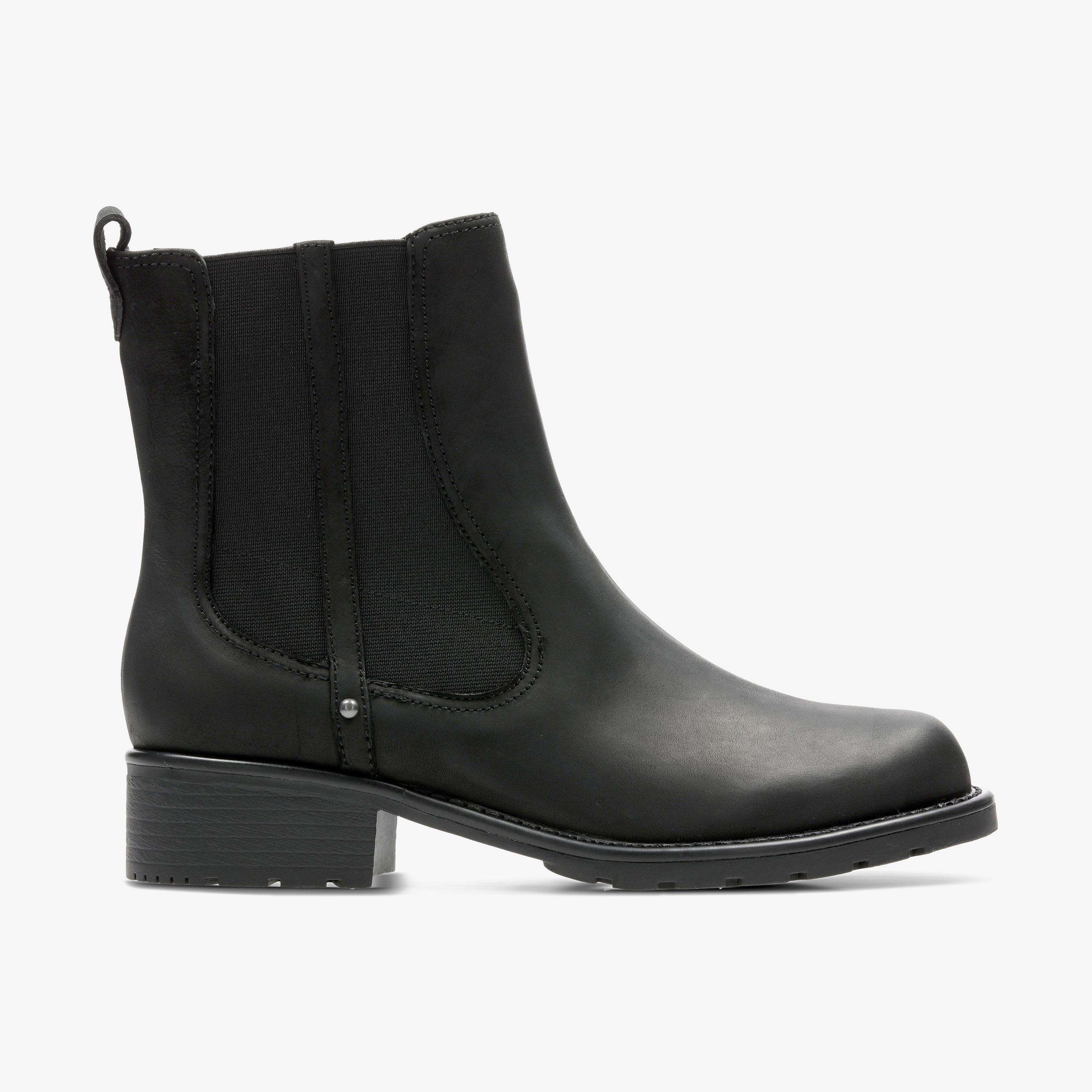 Womens Orinoco Club Black Ankle Boots | Clarks Outlet