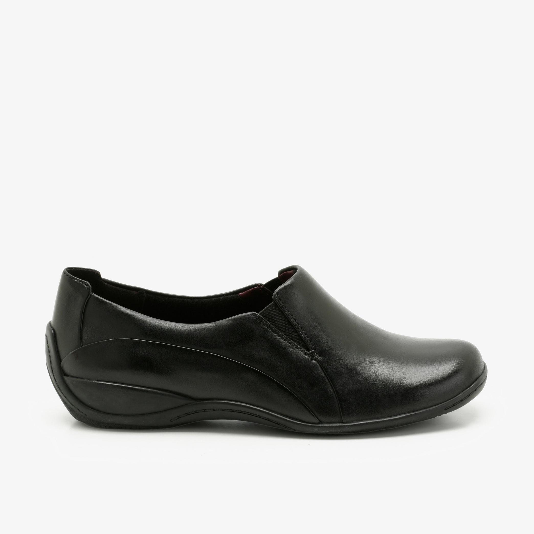 Coffee Cake Black Leather Trouser Shoes, view 1 of 5