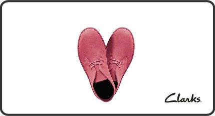 Clarks shoes store gift vouchers