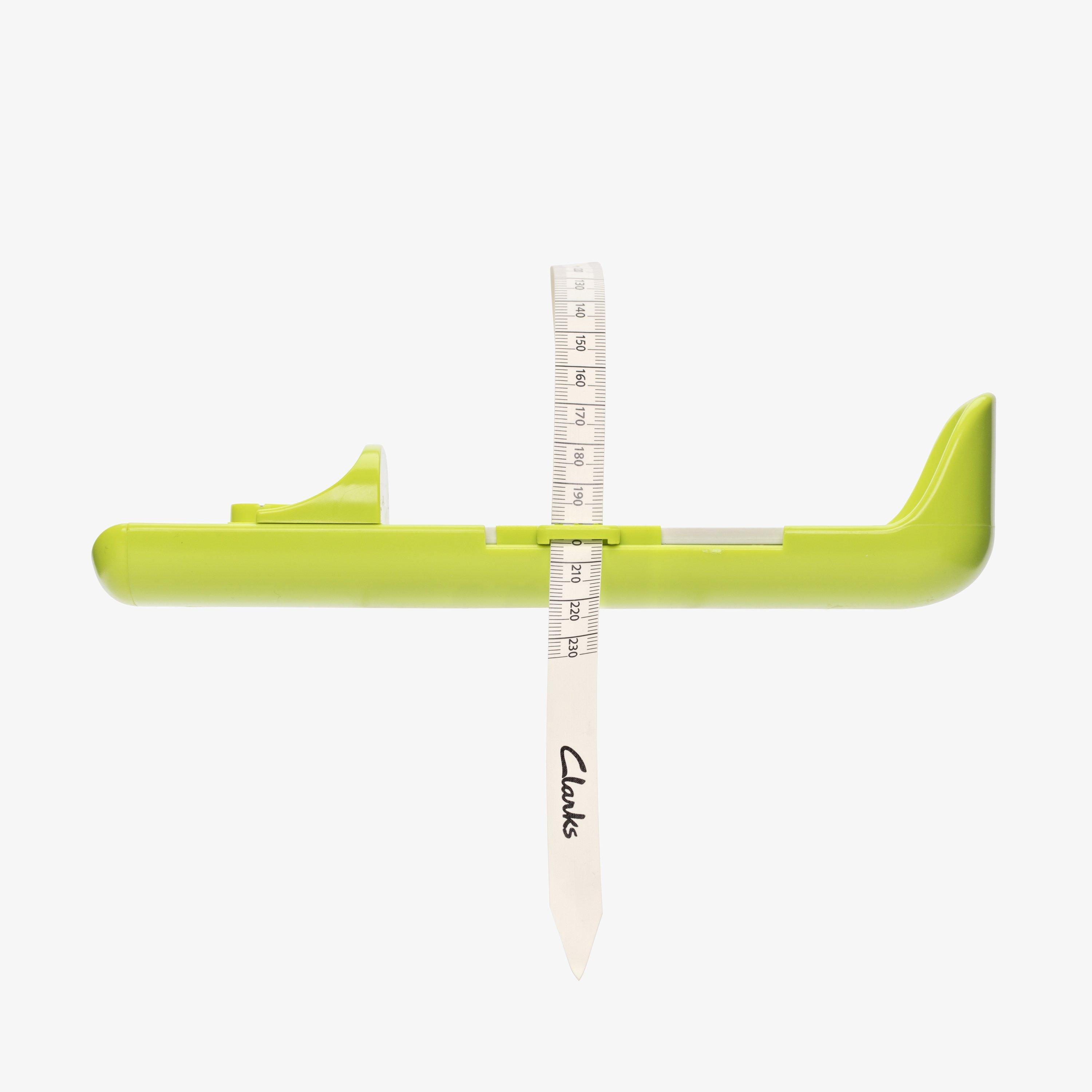 Boys, Girls, Kids Unisex Toddler Gauge White/Green Foot Gauge Foot ...