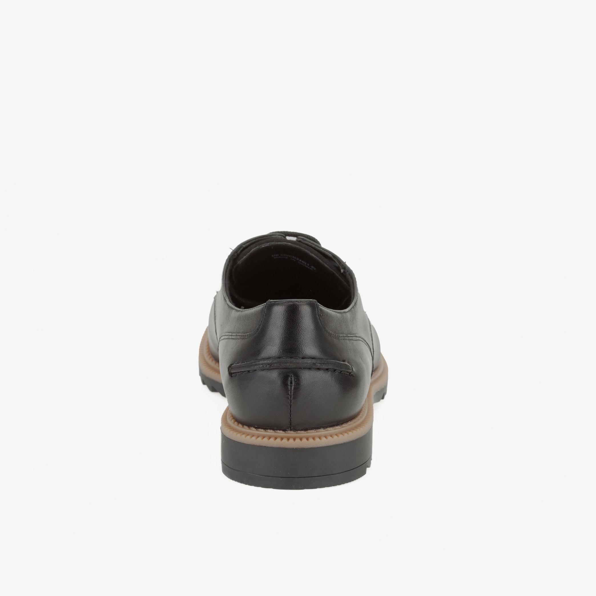 Griffin Mabel Black Leather Brogues, view 4 of 5