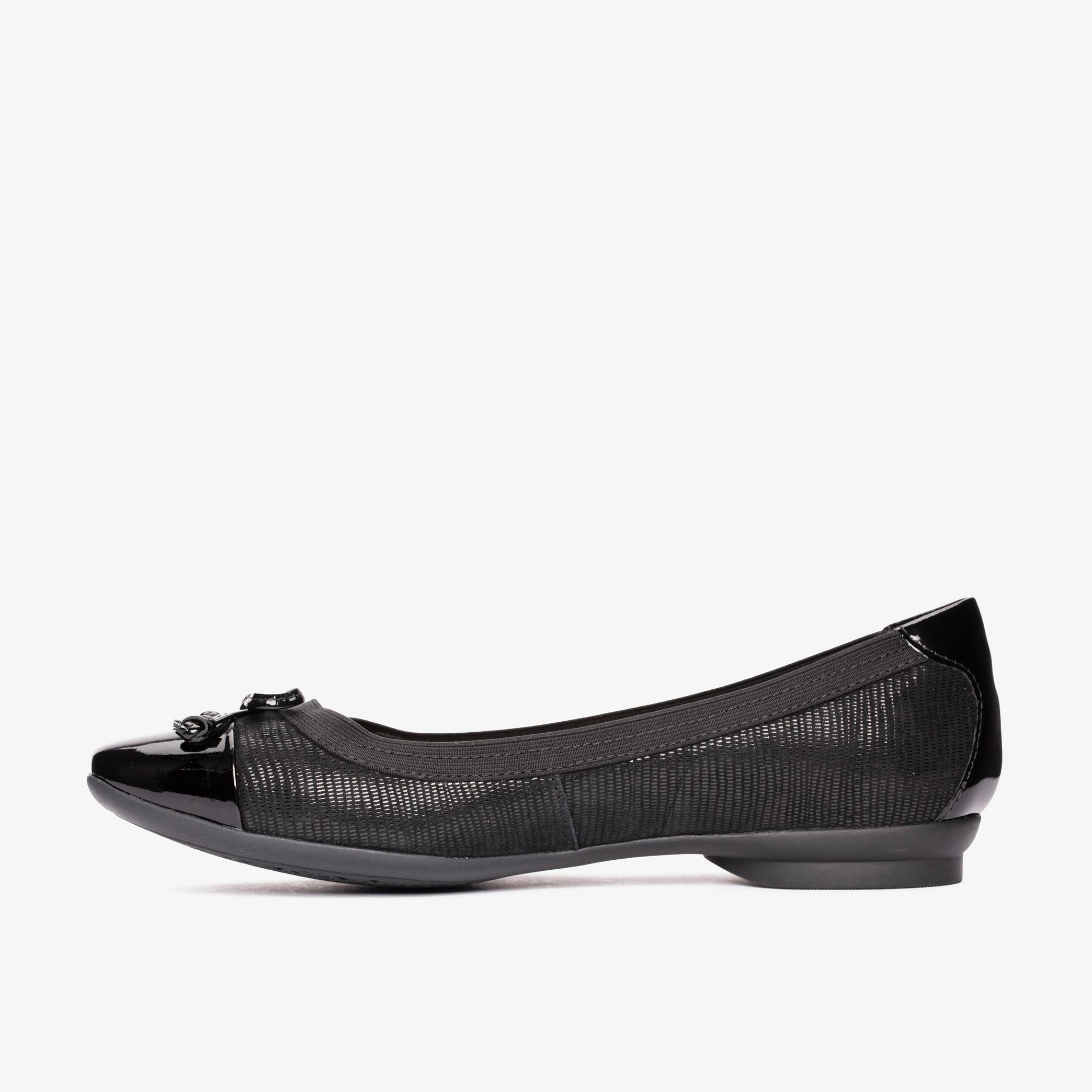 Candra Glow Black Suede Slip Ons, view 2 of 6