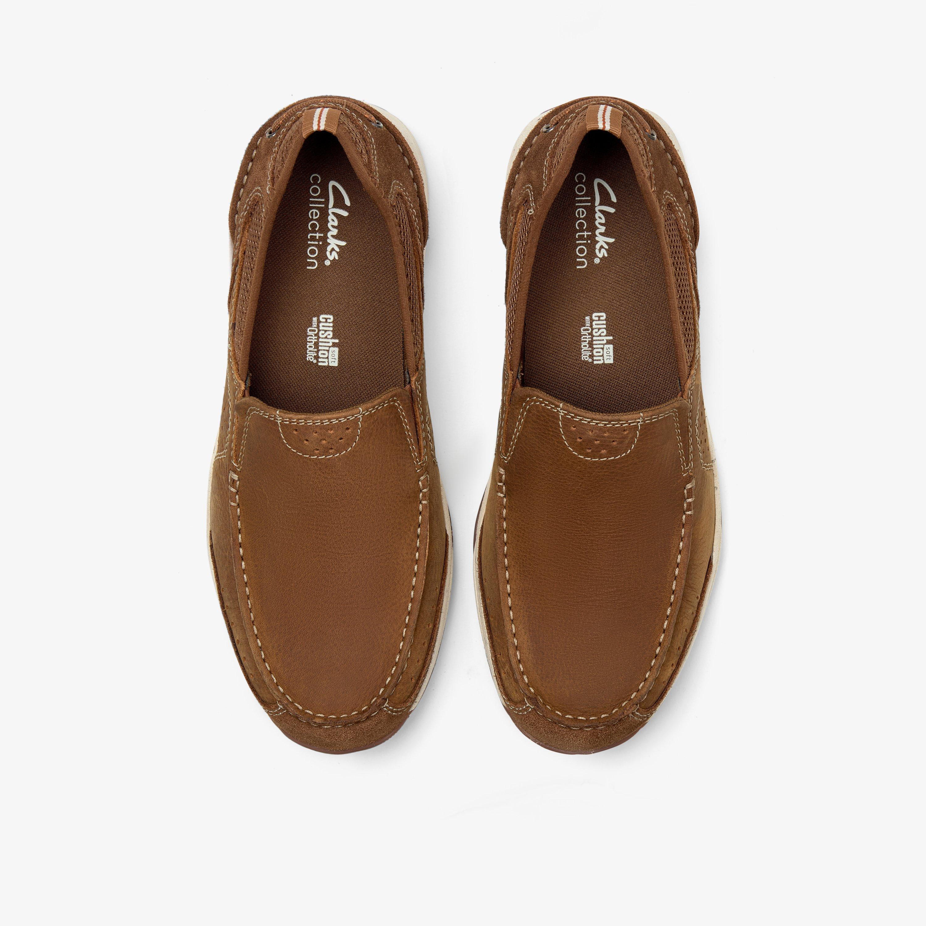 Allston Free Tan Nubuck Slip Ons, view 6 of 6