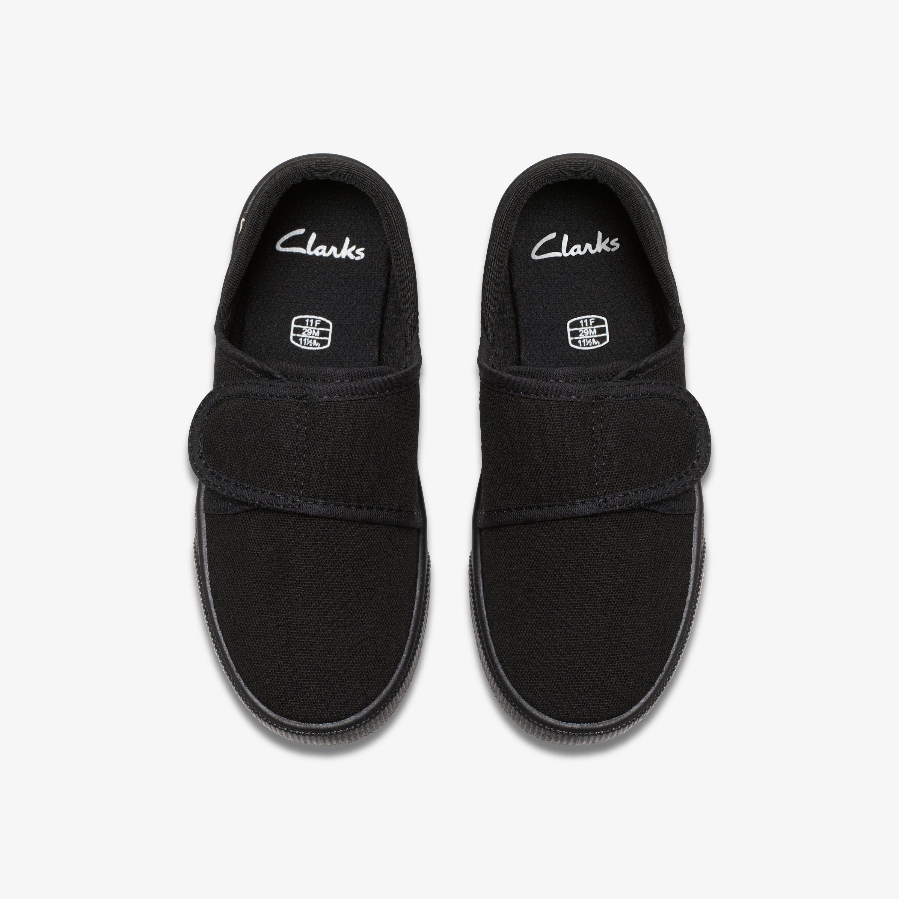 Clarks white fashion plimsolls