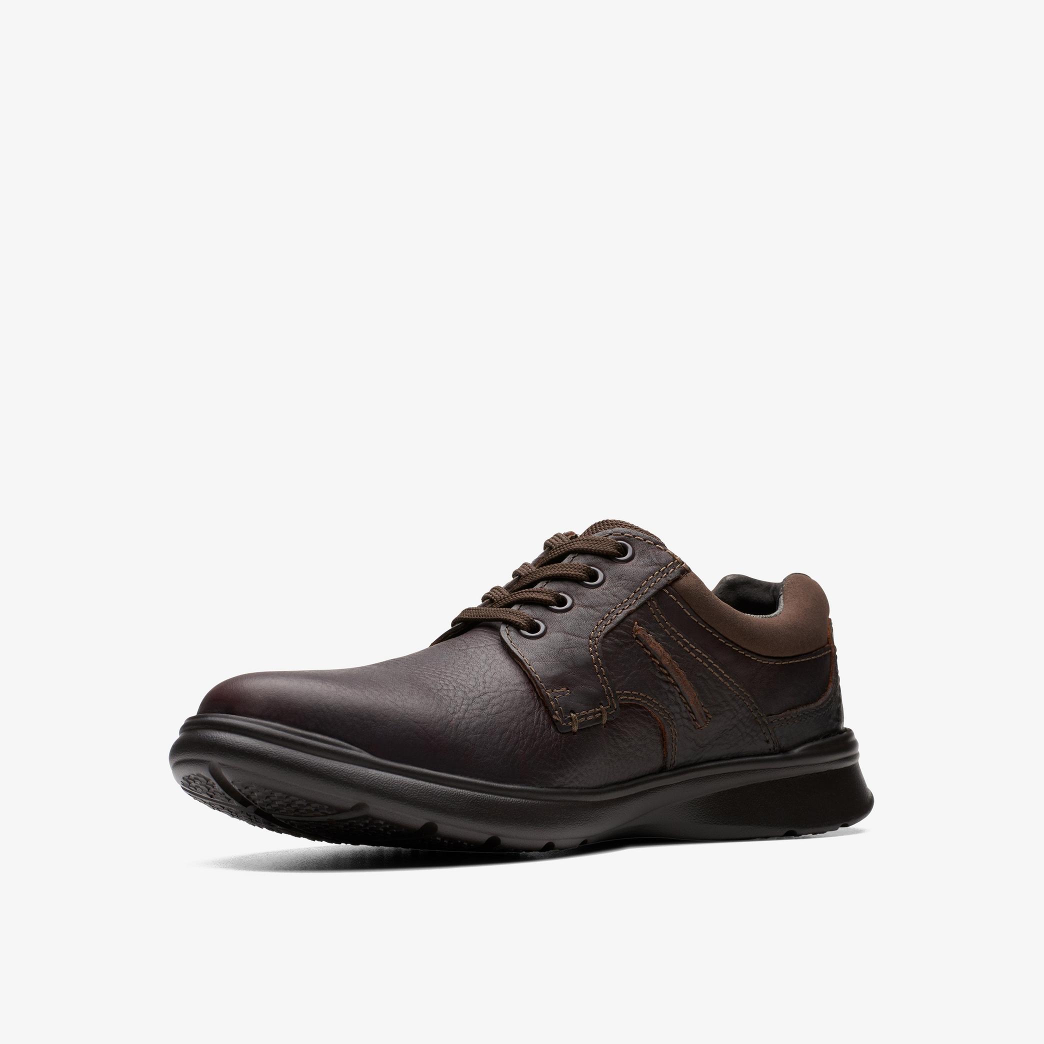 Cotrell Plain Brown Oily Shoes, view 4 of 6