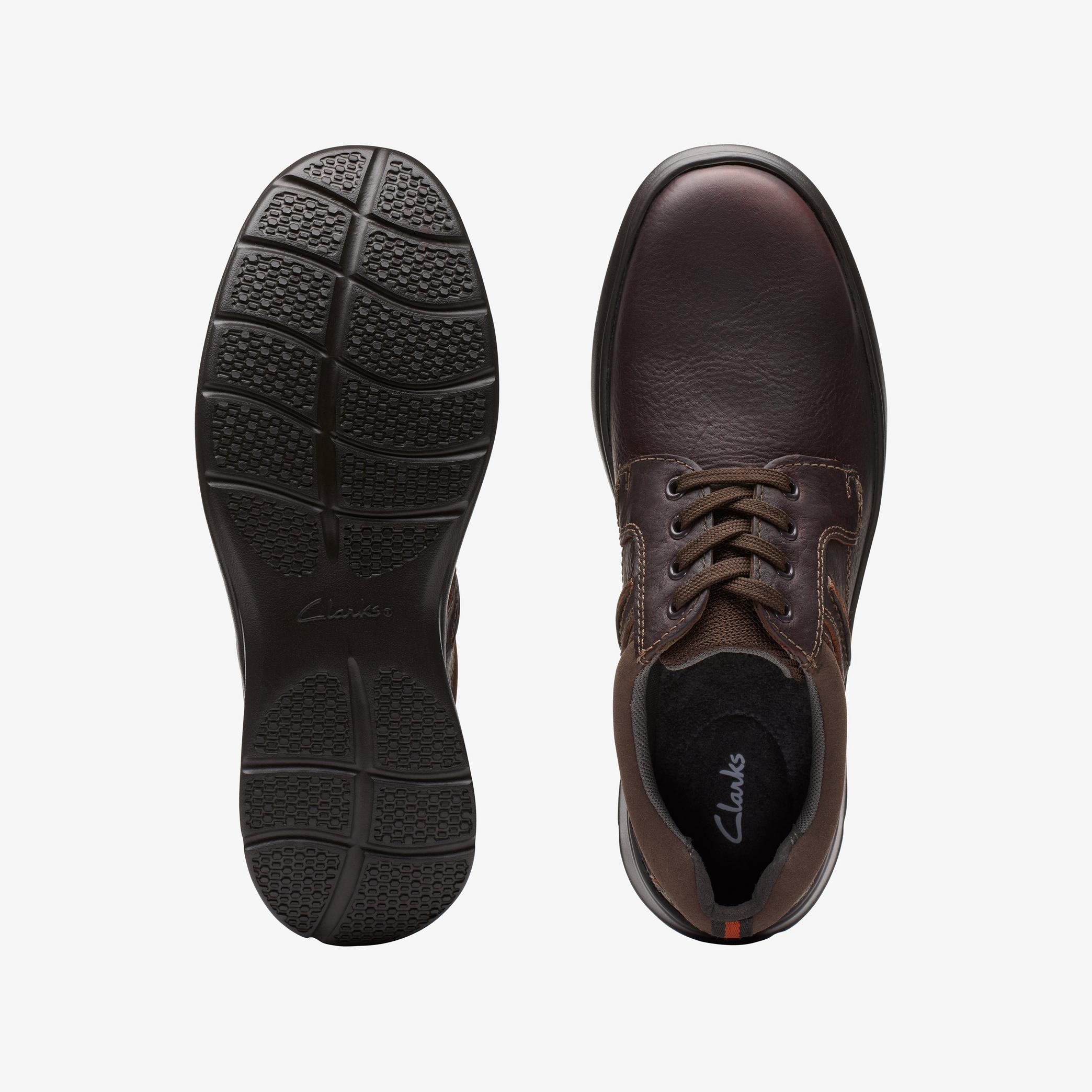Cotrell Plain Brown Oily Shoes, view 6 of 6