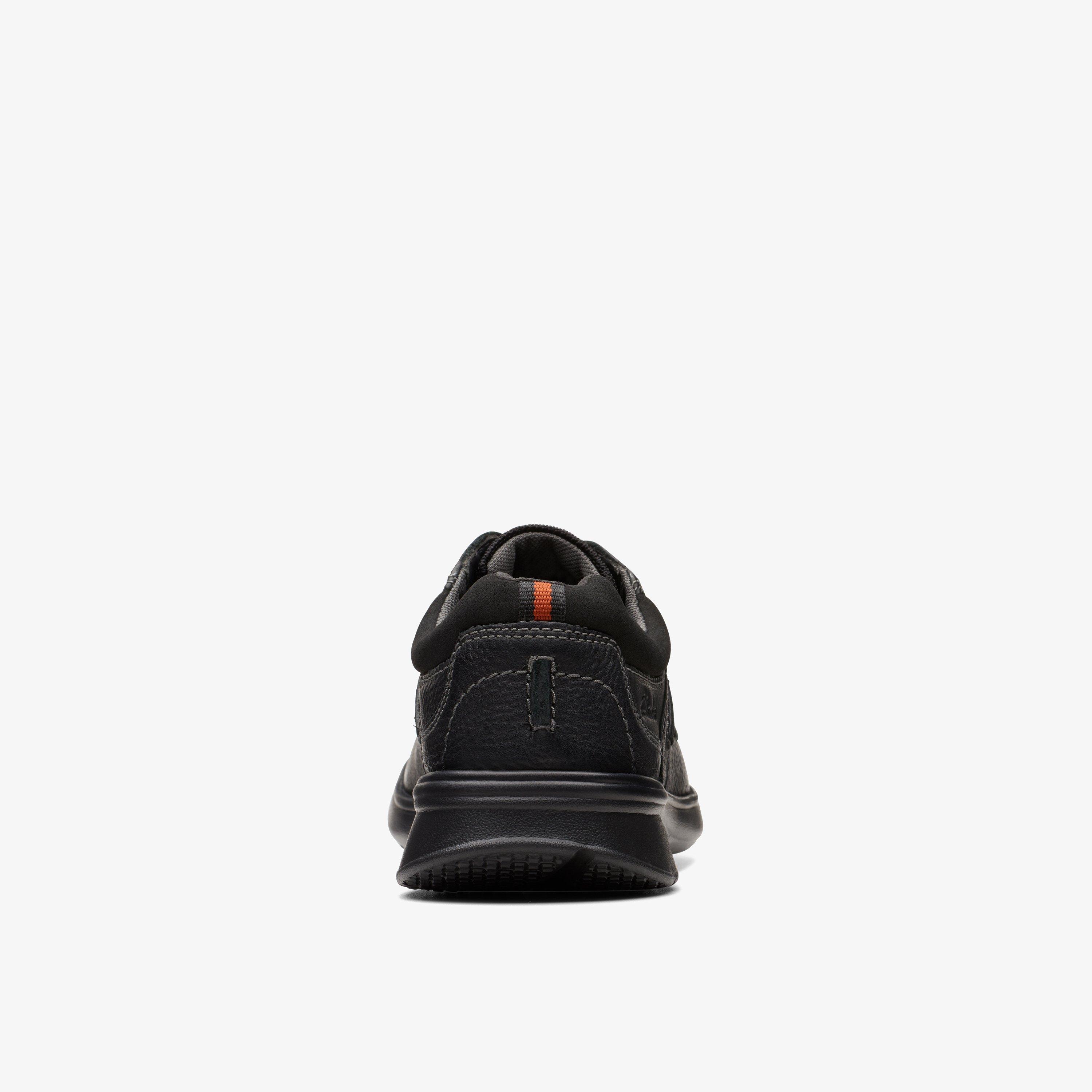 Cotrell Plain Black Oily Leather Lace Up, view 5 of 6