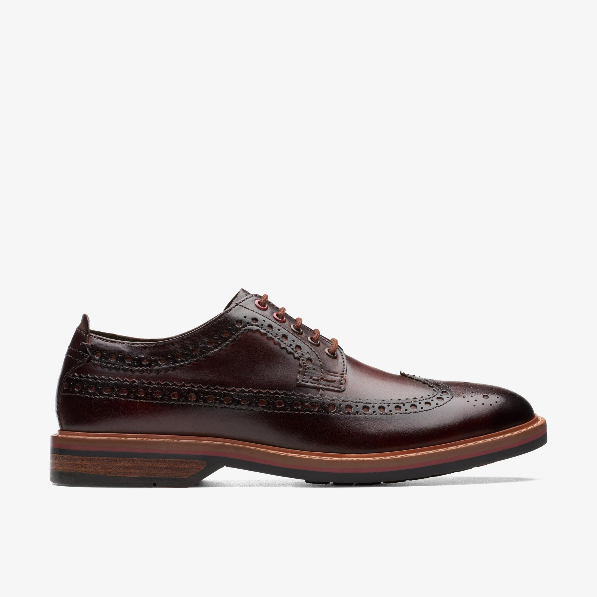 Pitney Limit Chestnut Leather Brogues, view 1 of 6