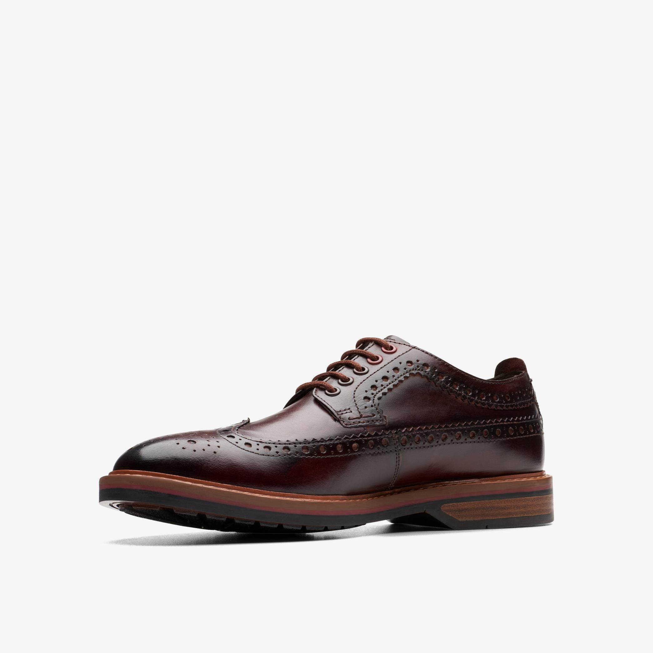 Pitney Limit Chestnut Leather Brogues, view 4 of 6