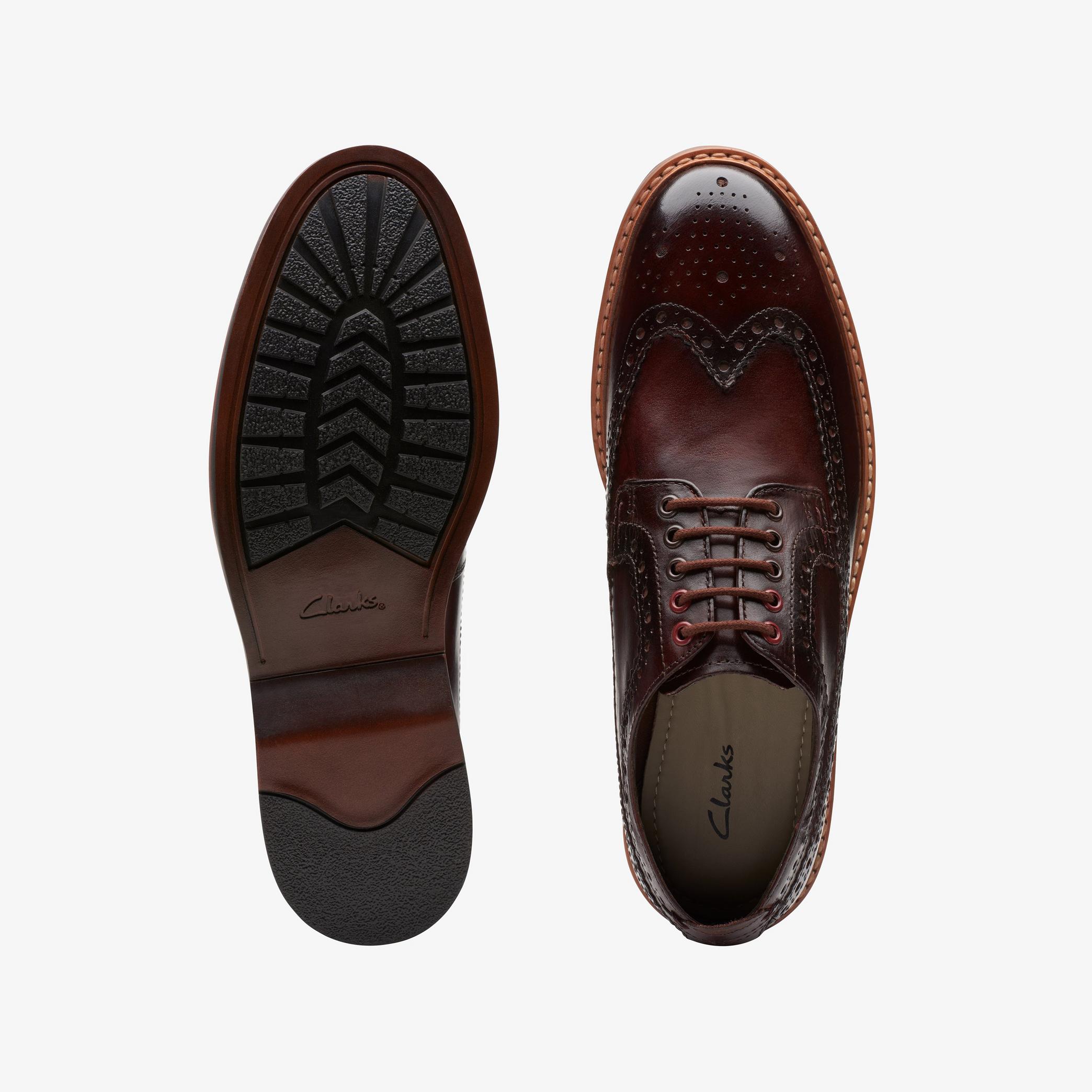 Pitney Limit Chestnut Leather Brogues, view 6 of 6