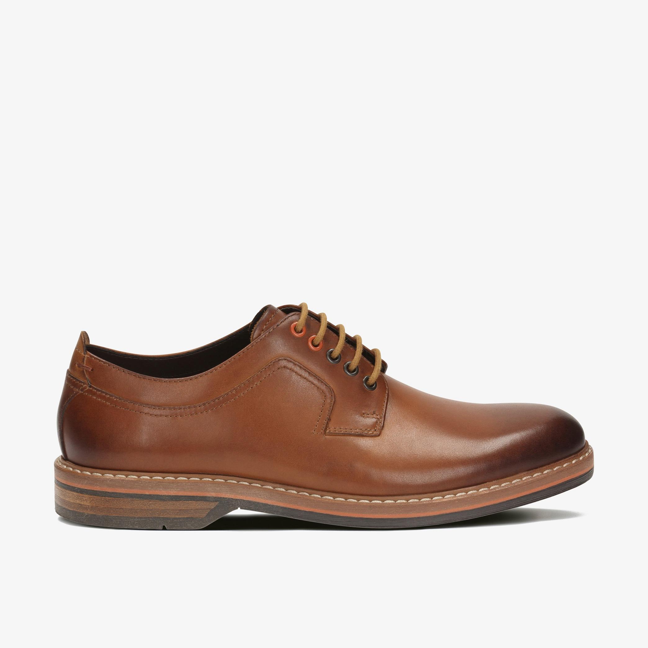 Pitney Walk Cognac Leather Shoes, view 1 of 5