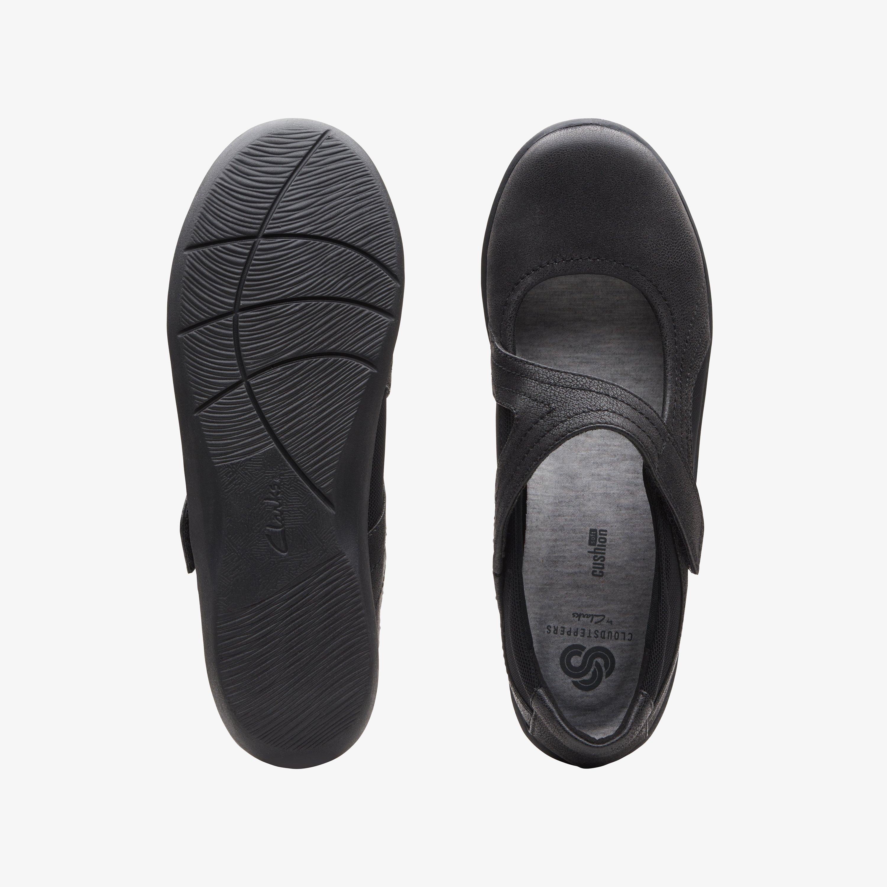 Womens Sillian Bella Black Shoes Mary Jane Clarks Outlet