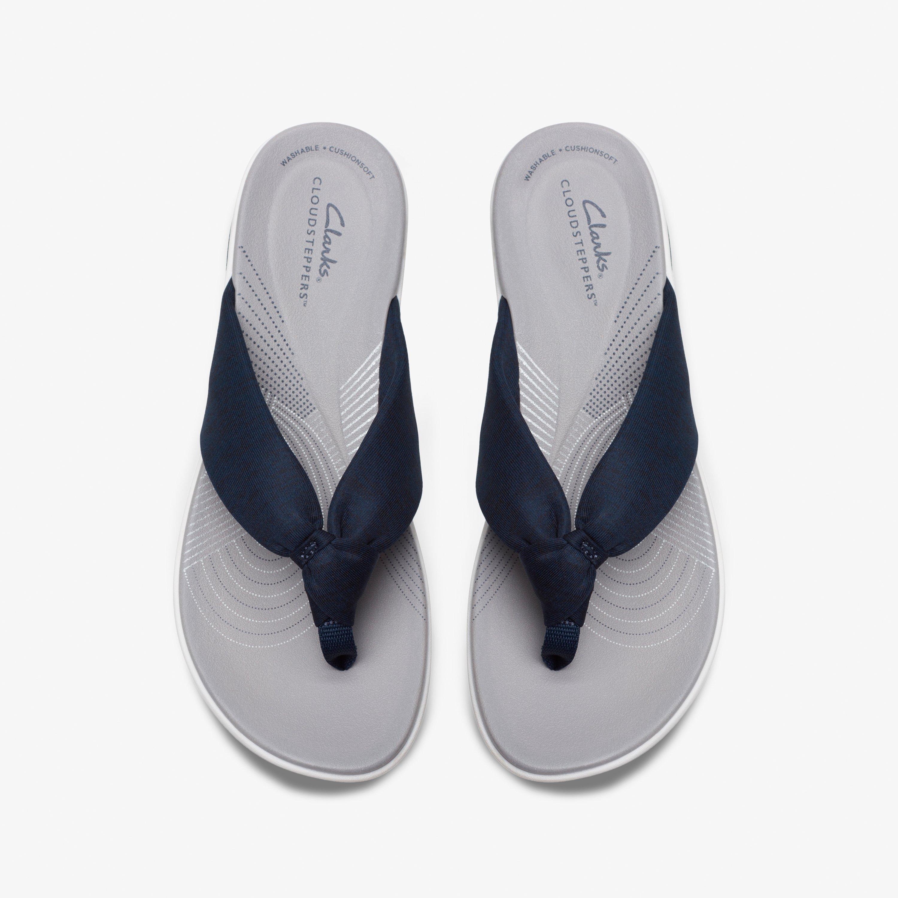 Clarks cloudsteppers gray on sale