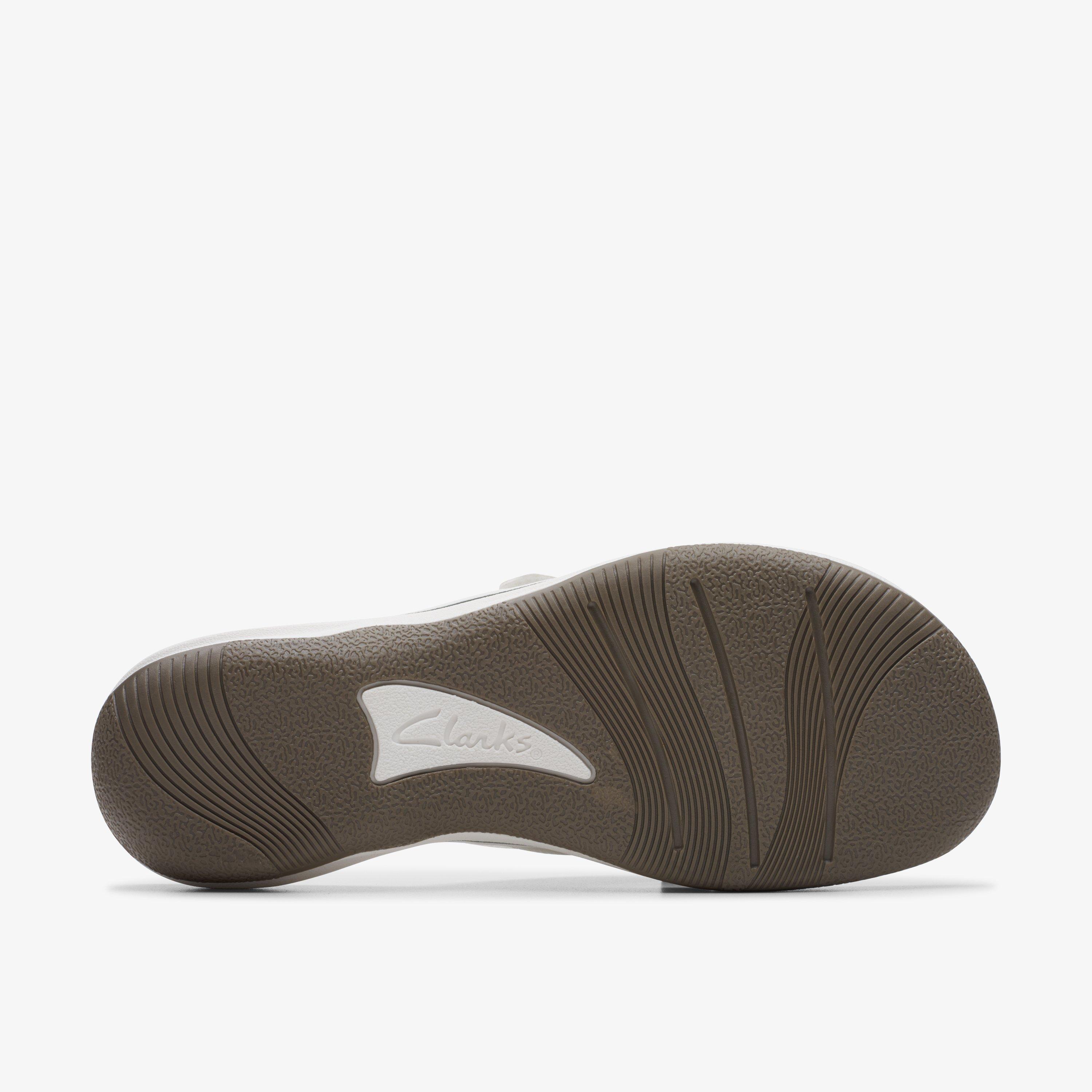 Clarks brinkley sea white clearance