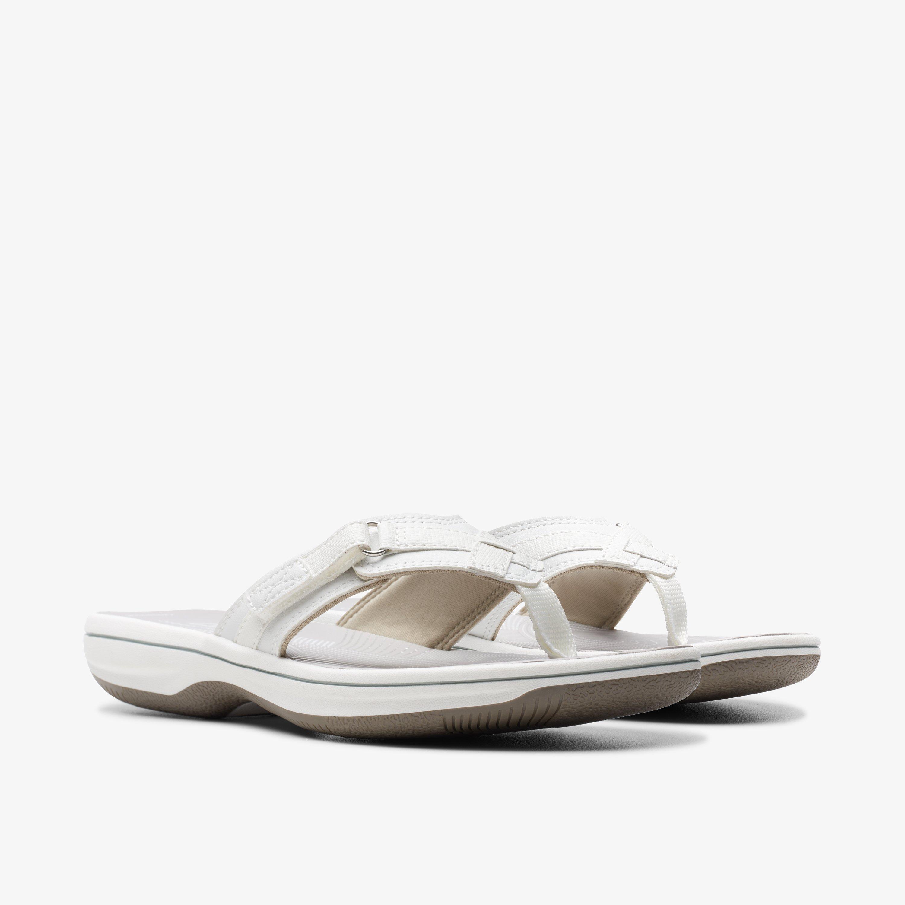 Clarks Breeze Sea 10 Women s White