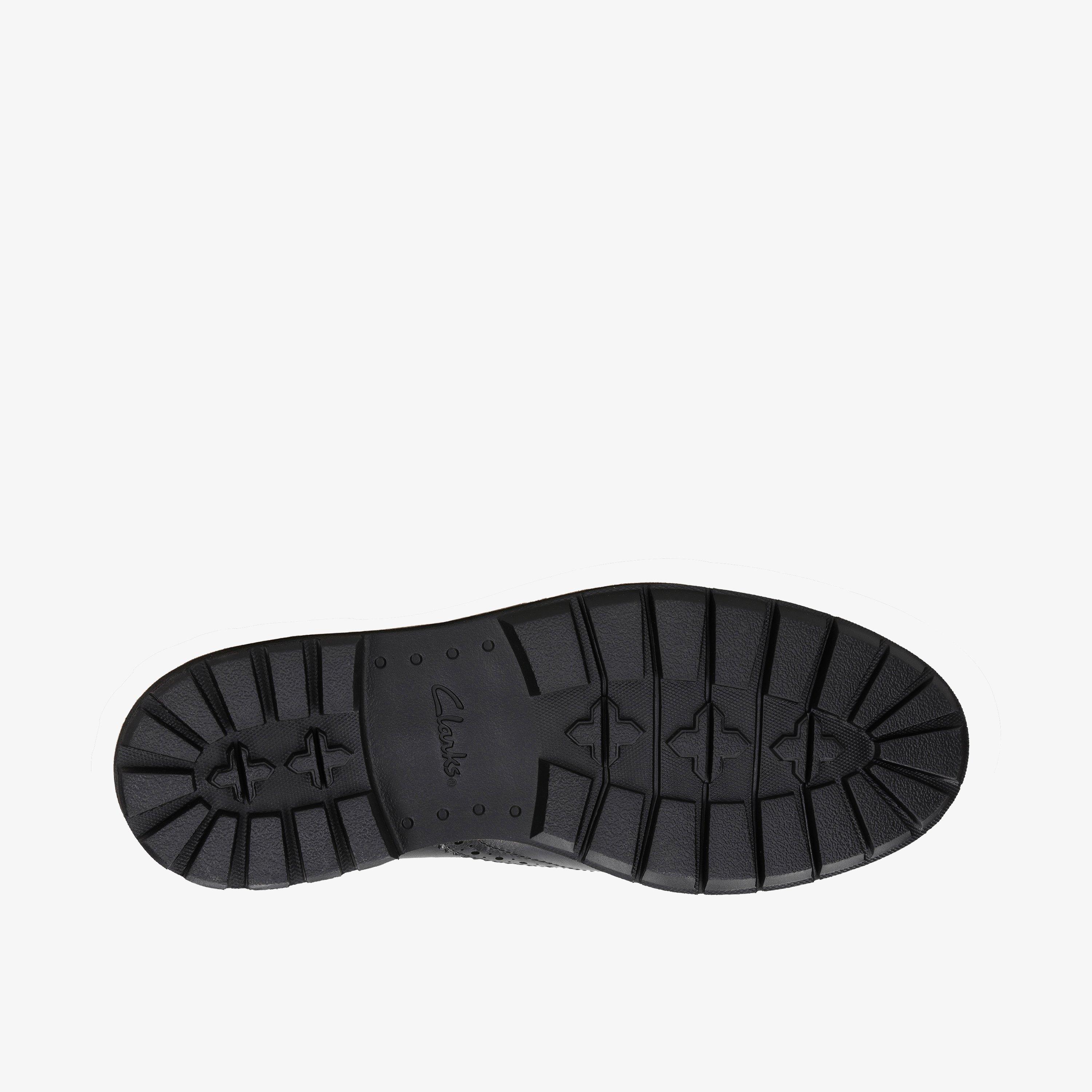 Mens Batcombe Wing Black Leather Shoes Brogues | Clarks Outlet