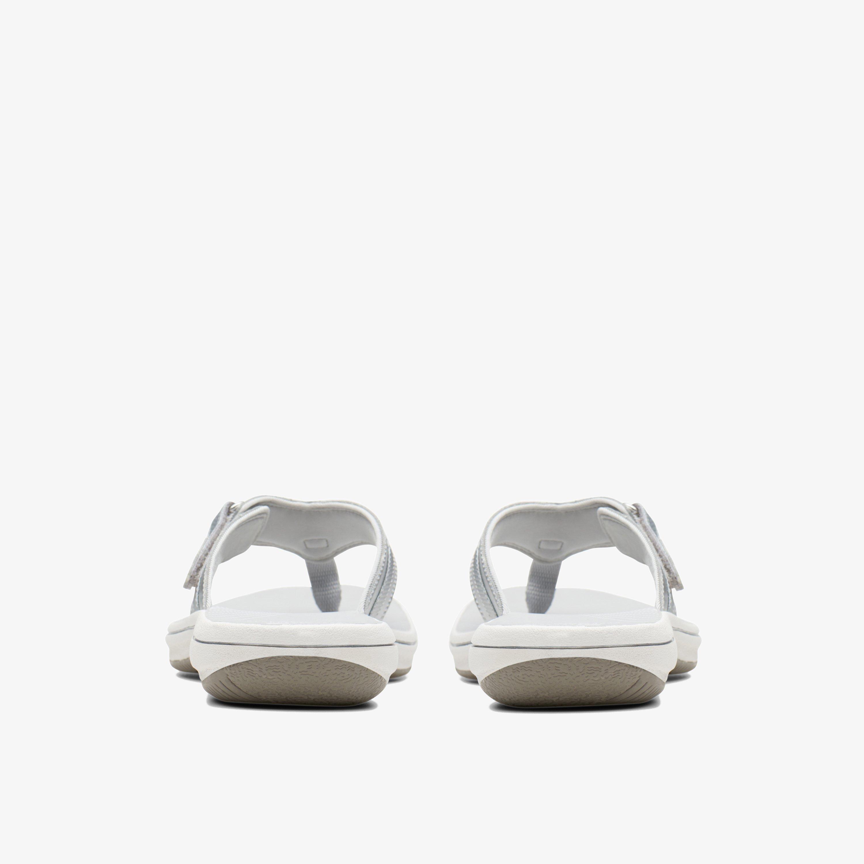 Clarks brinkley sea sandals silver hotsell