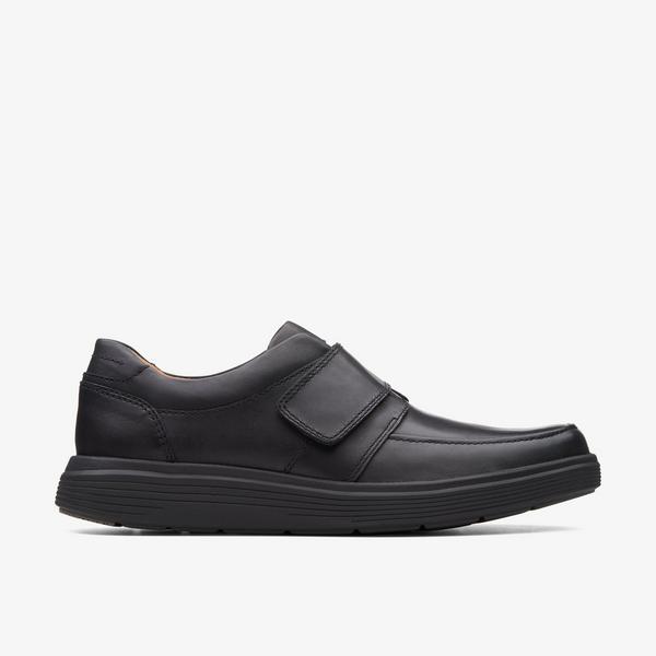 Un Abode Strap Loafer — Black