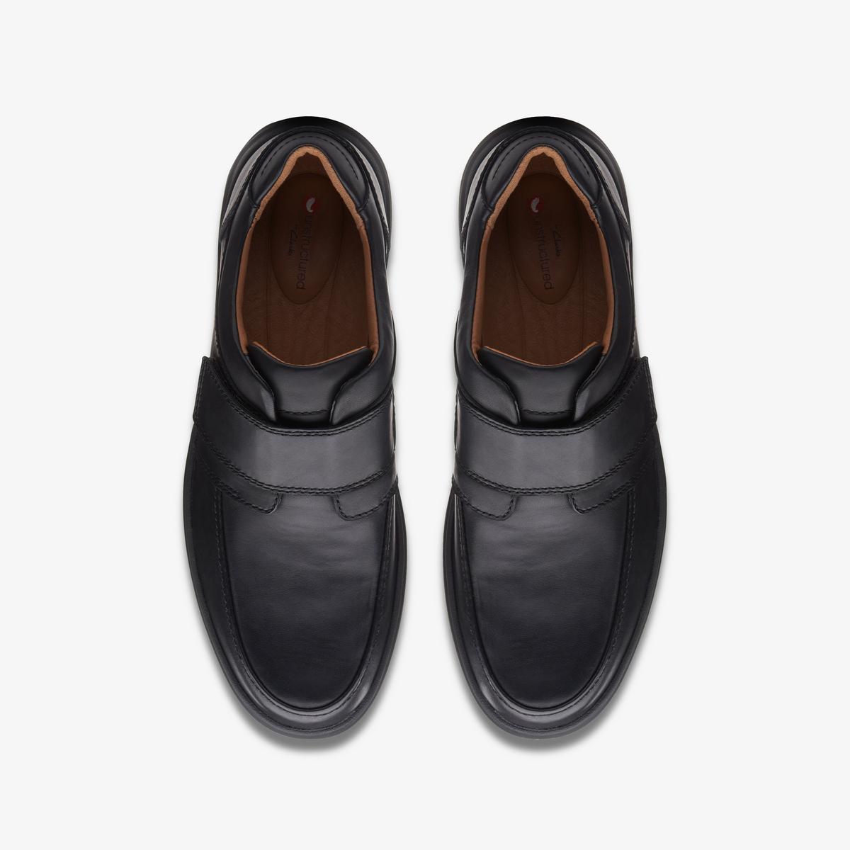 Un Abode Strap Loafer — Black