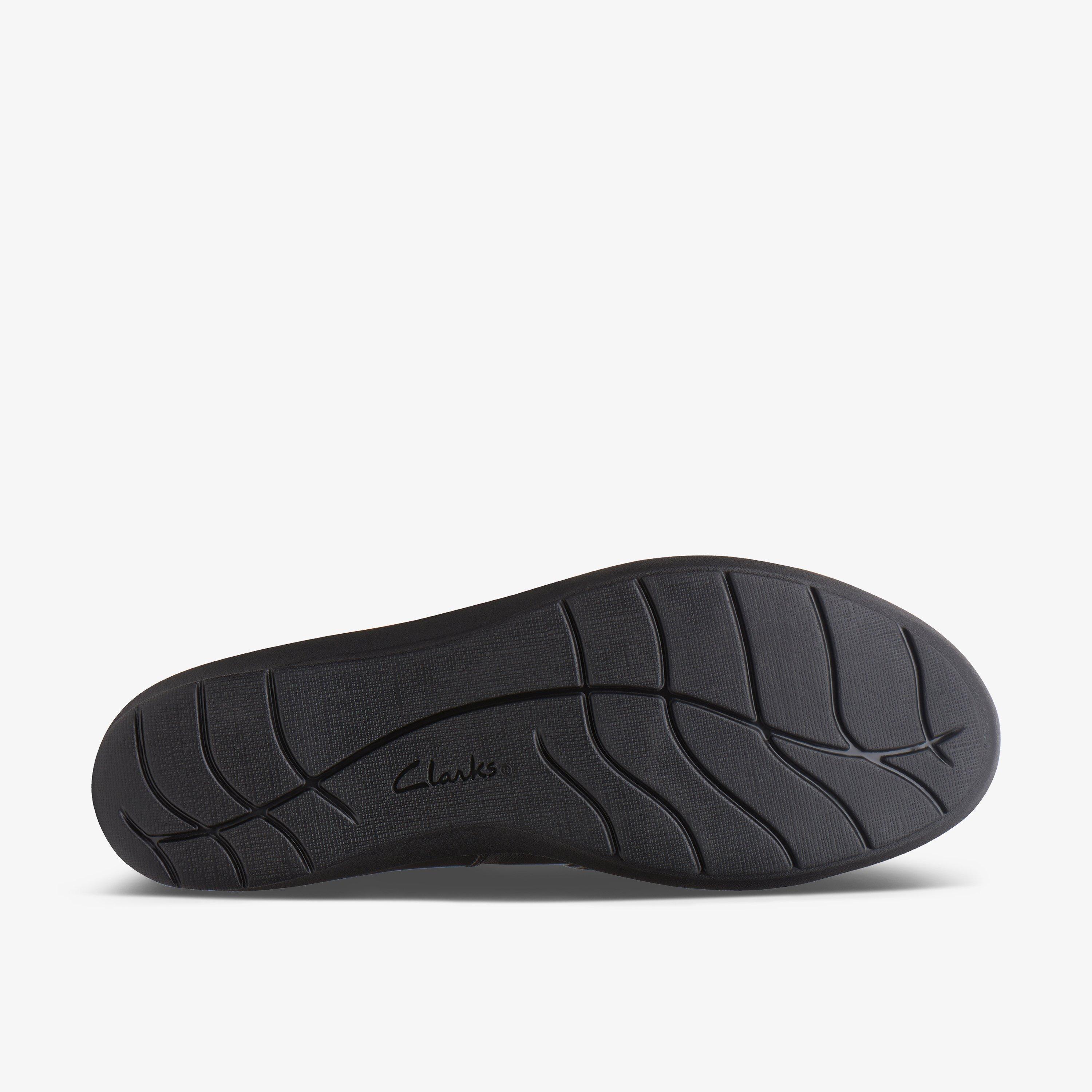 Womens Hope Roxanne Black Slip Ons Shoes Clarks UK