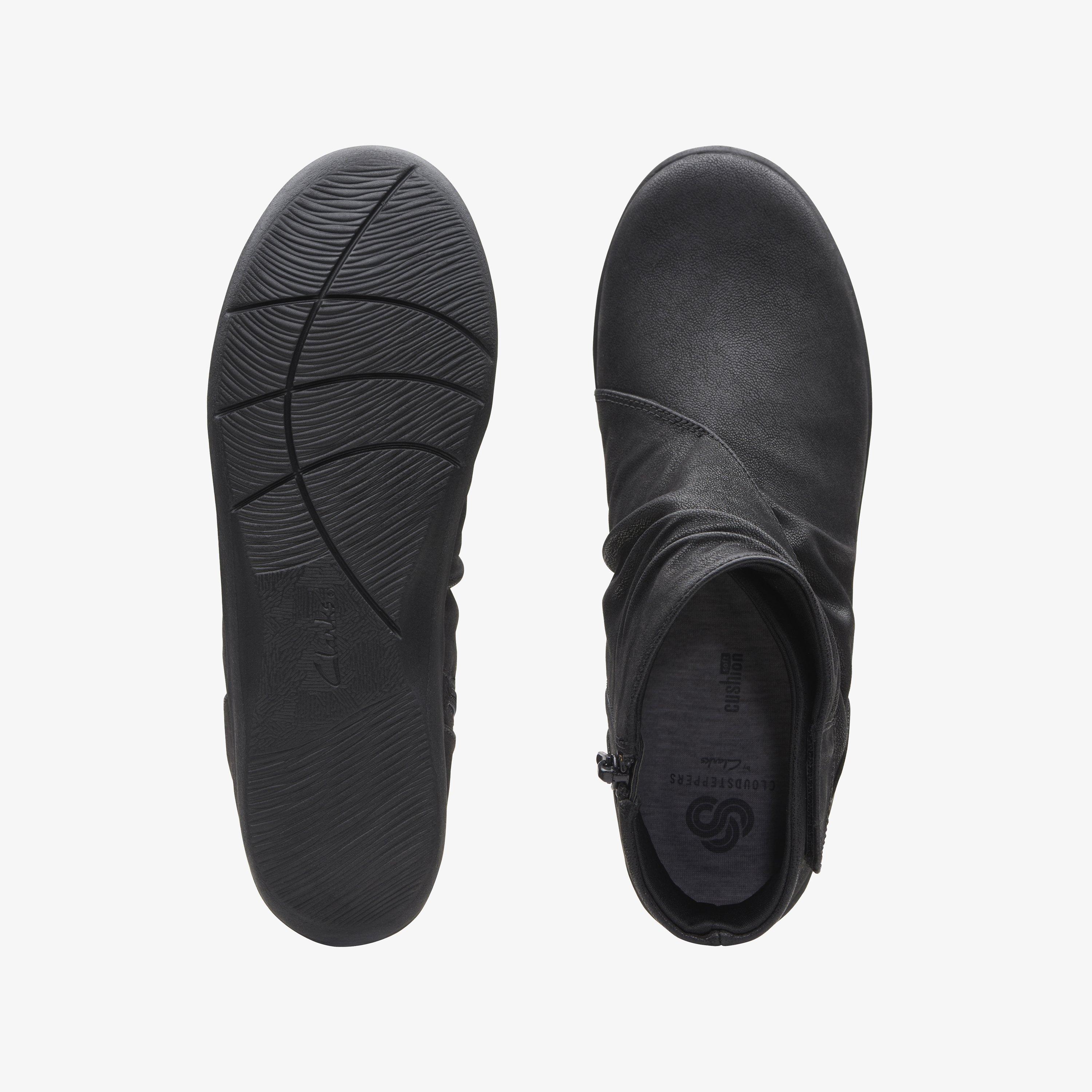 Sillian Tana Black Synthetic Ankle Boots, view 6 of 6