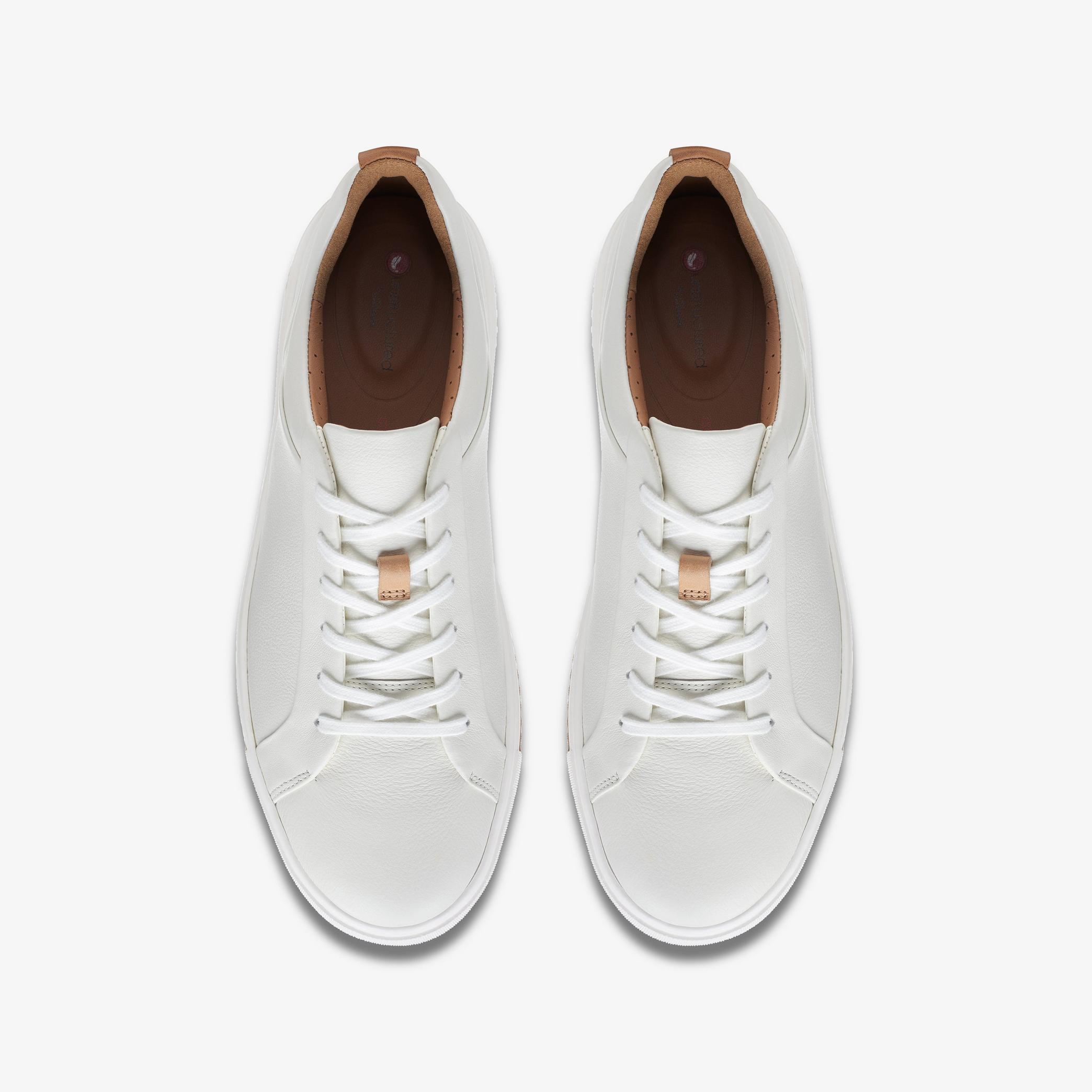 Womens Un Maui Lace White Leather Trainers | Clarks UK