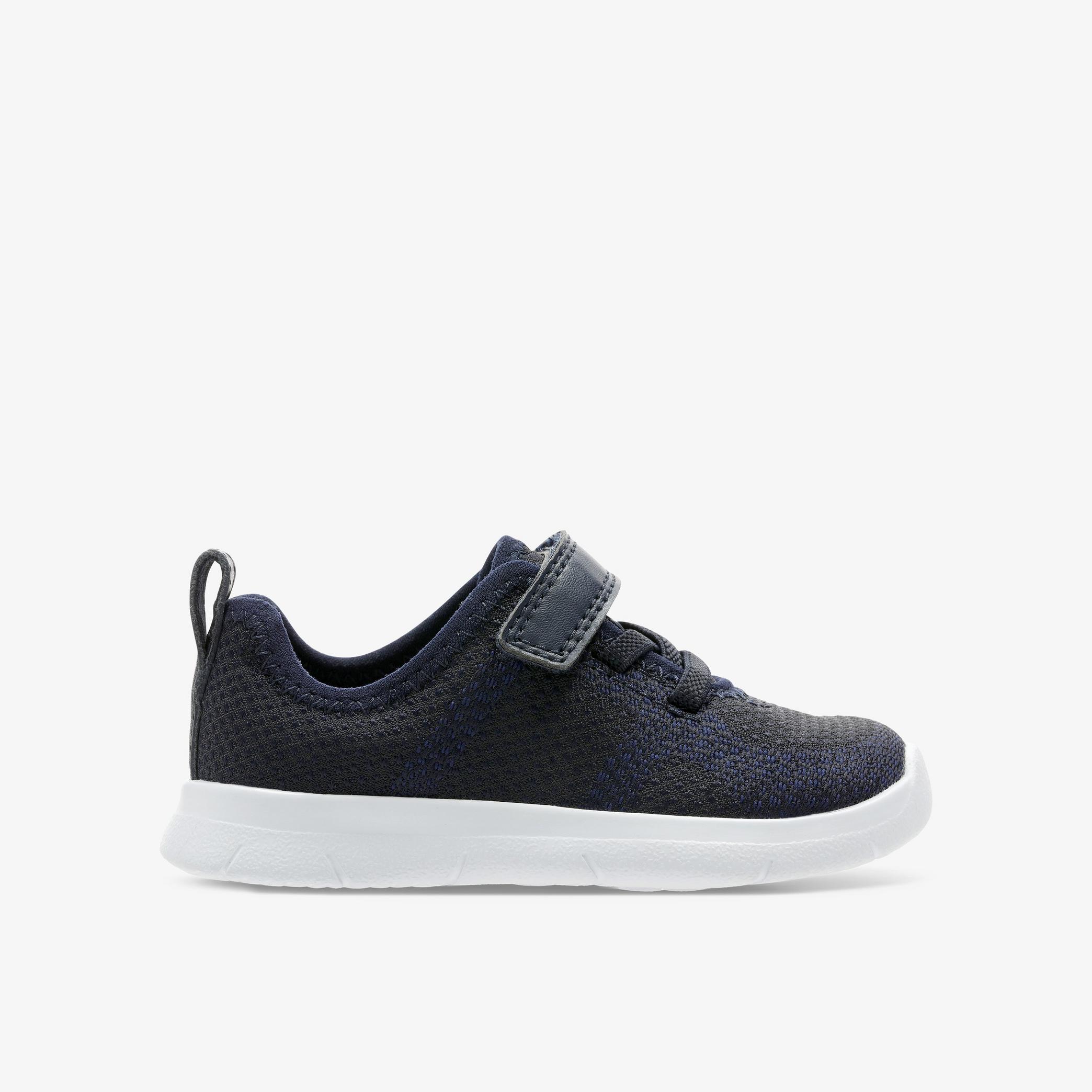 Ath Flux Toddler Navy Trainers, view 1 of 6