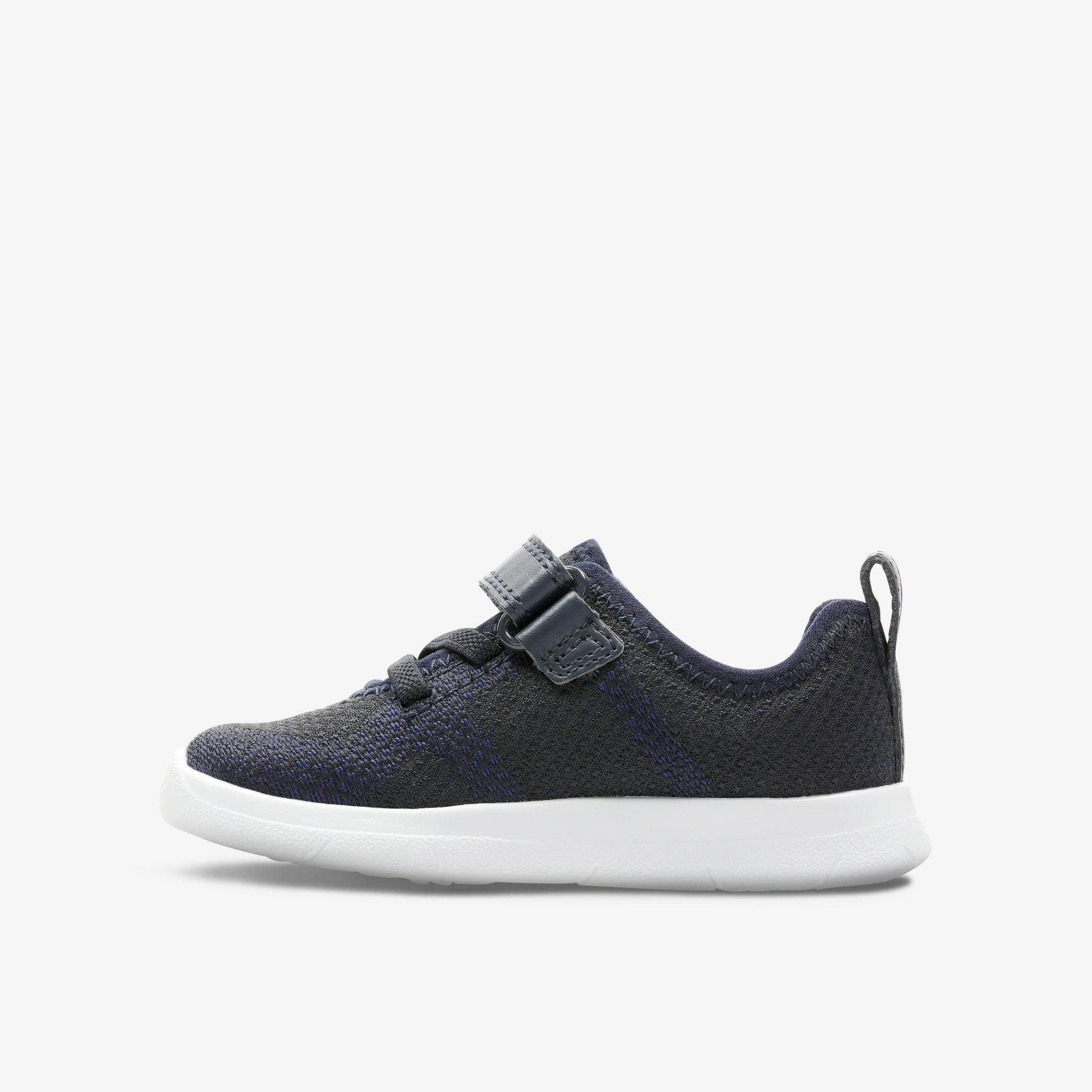 Ath Flux Toddler Navy Trainers, view 2 of 6