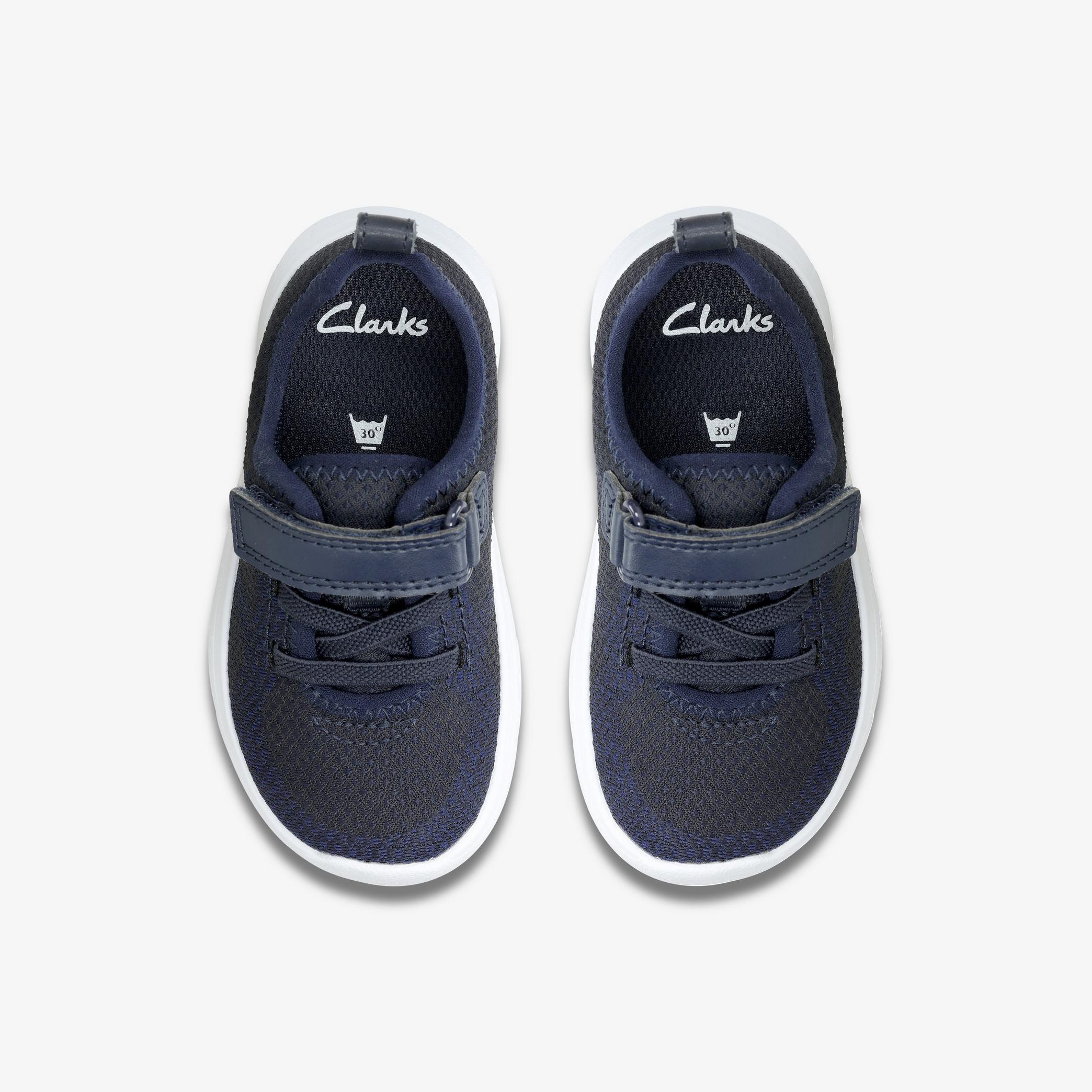 Ath Flux Toddler Navy Trainers, view 6 of 6